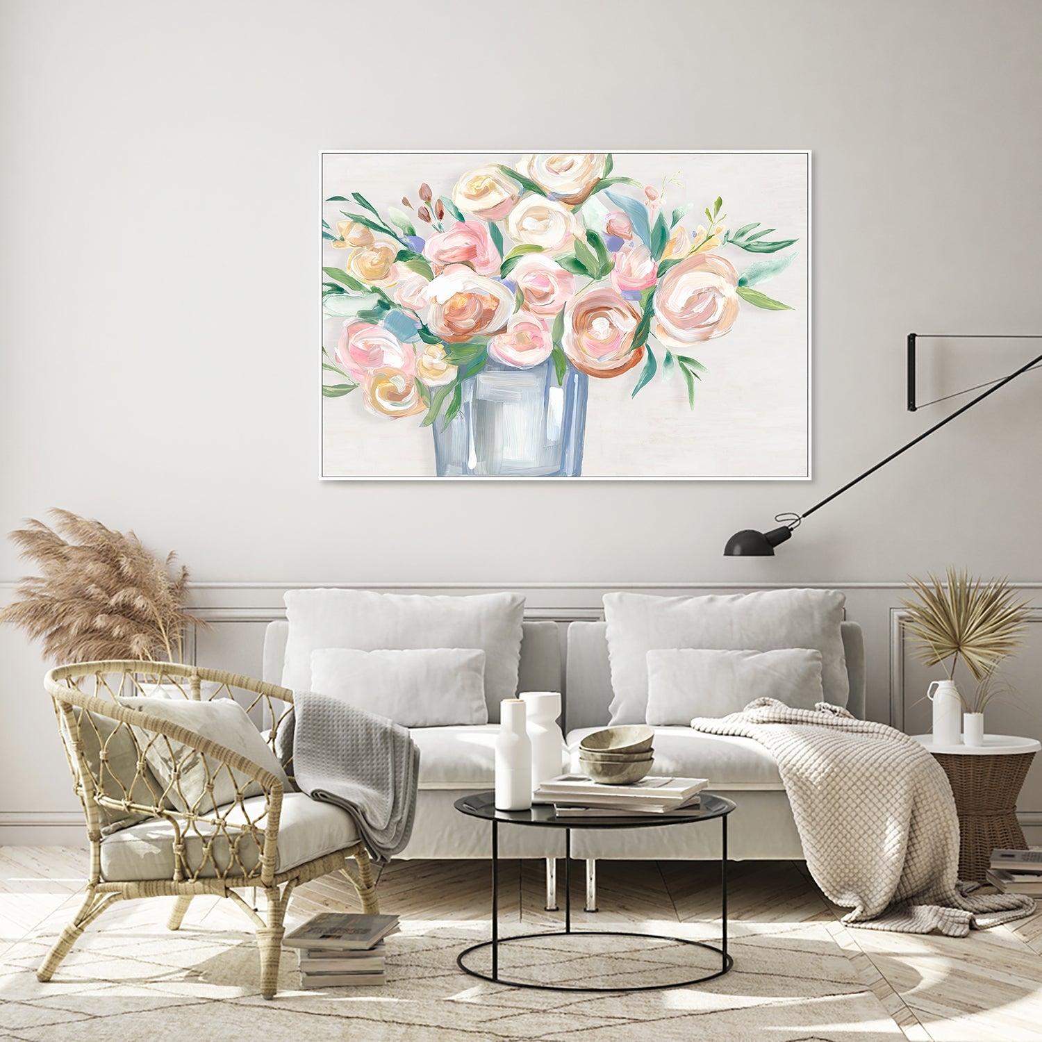 wall-art-print-canvas-poster-framed-Blissful Blooms-7