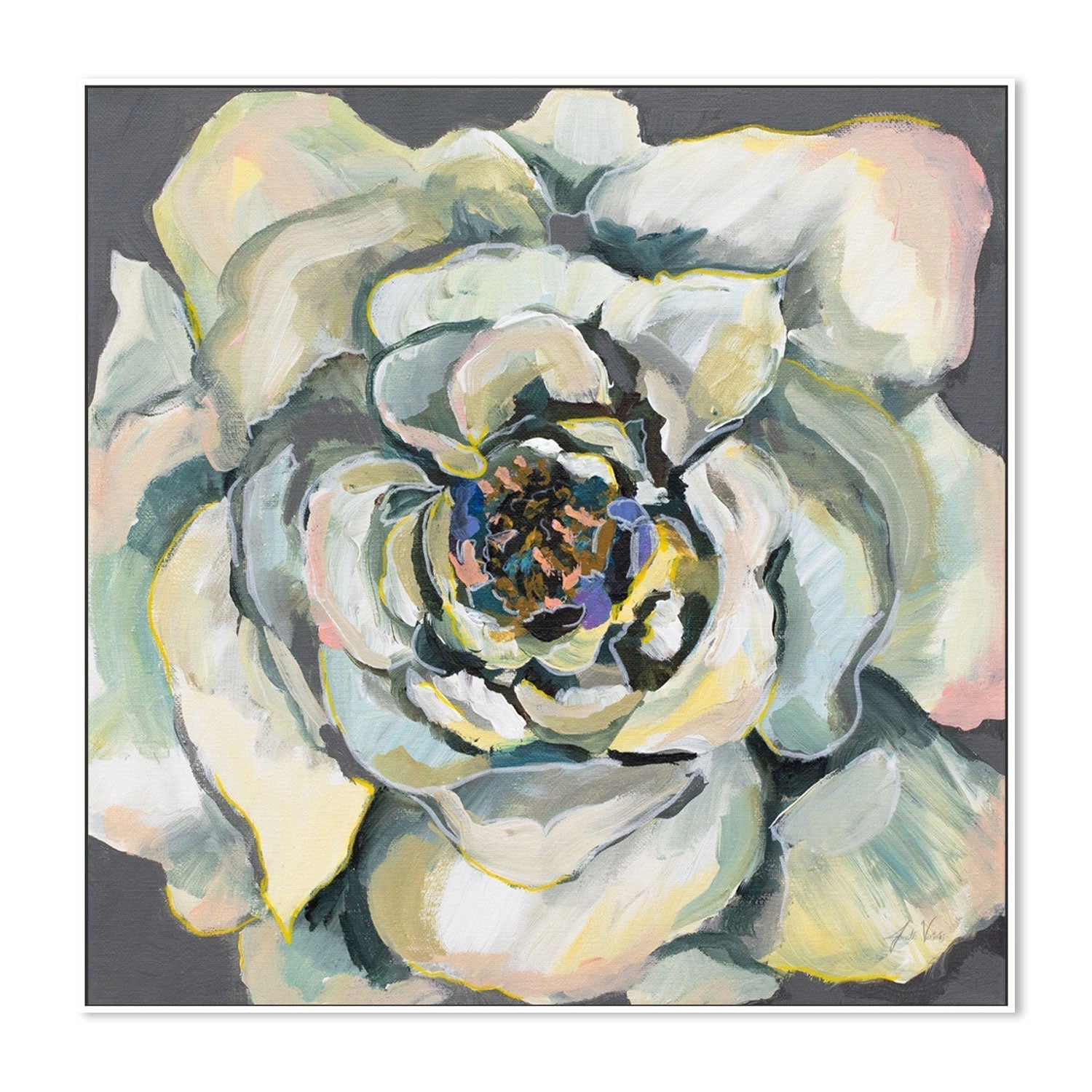 wall-art-print-canvas-poster-framed-Bloom, Style A-by-Jeanette Vertentes-Gioia Wall Art