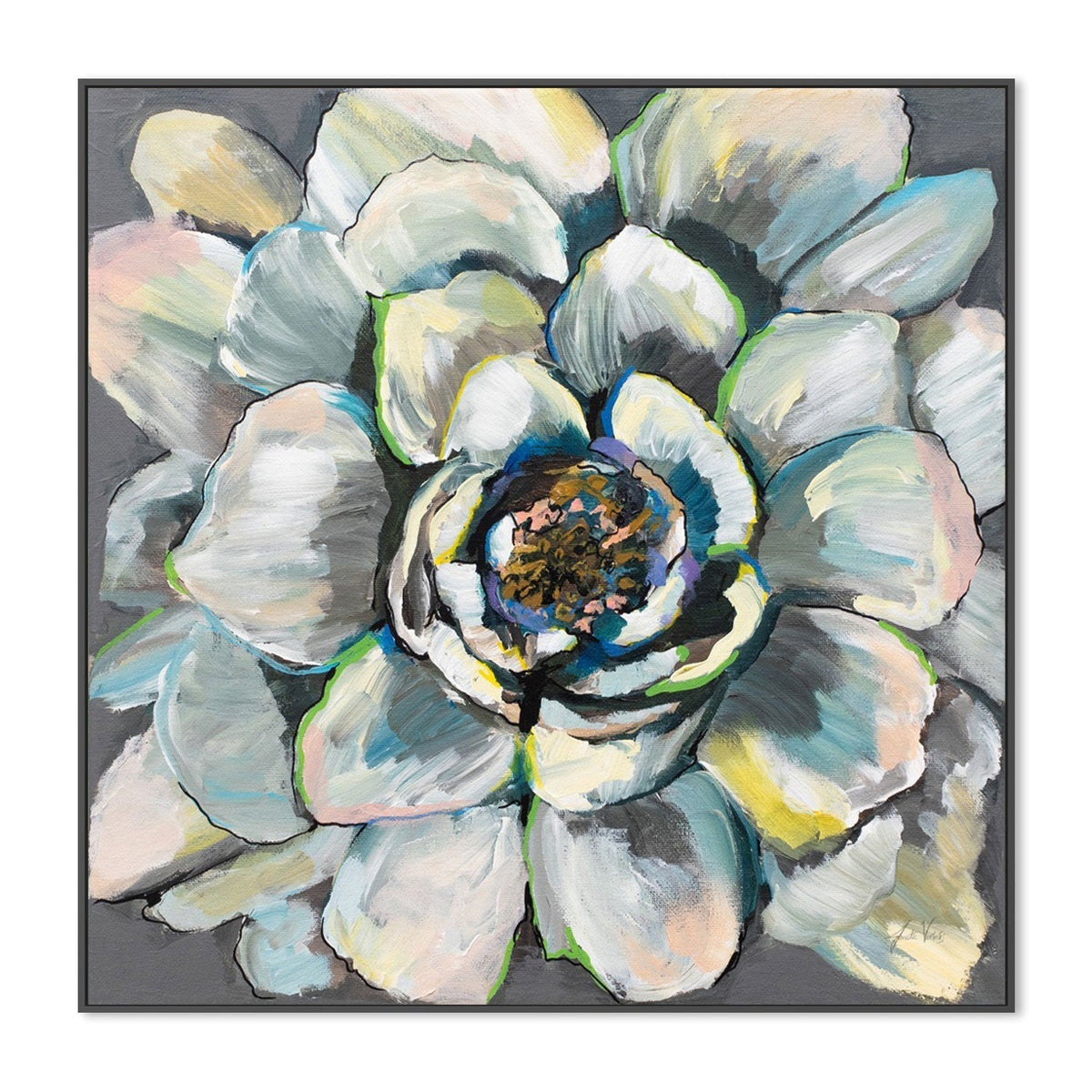 wall-art-print-canvas-poster-framed-Bloom, Style C-by-Jeanette Vertentes-Gioia Wall Art