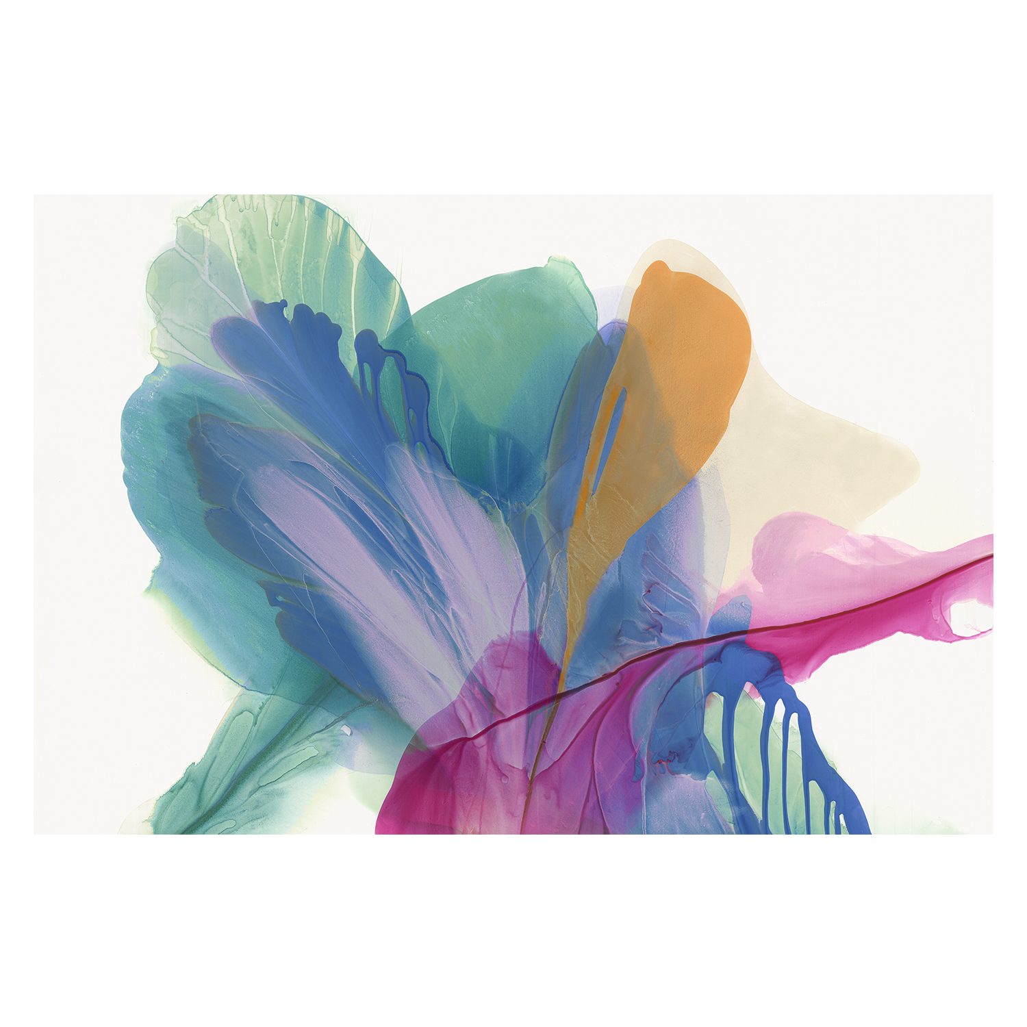 wall-art-print-canvas-poster-framed-Blooming Purple-1