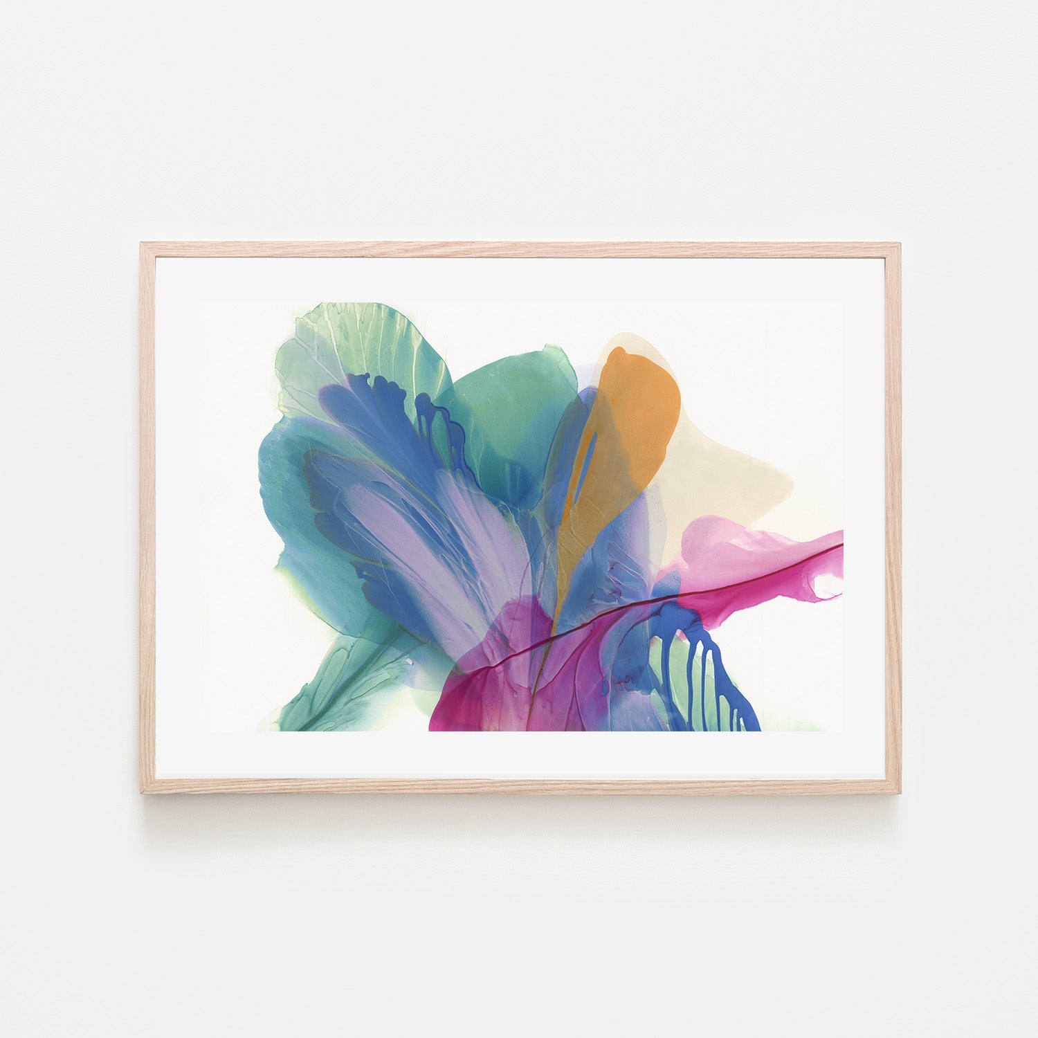 wall-art-print-canvas-poster-framed-Blooming Purple-6