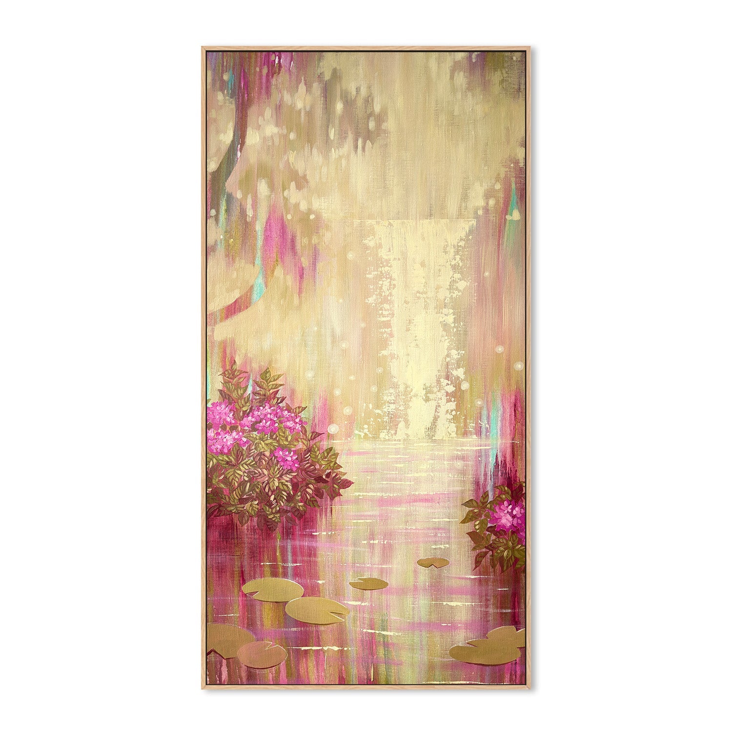 wall-art-print-canvas-poster-framed-Blooming Waterfall-4