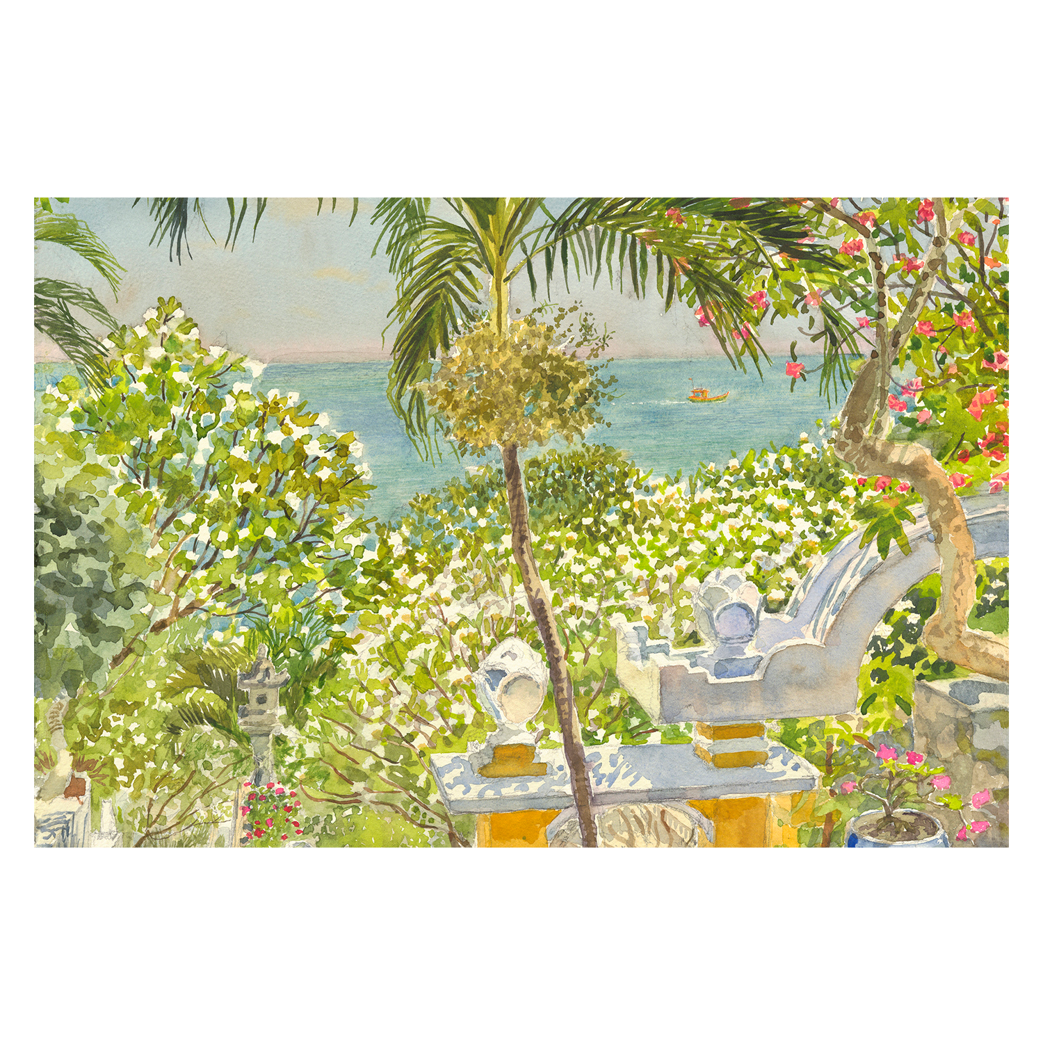wall-art-print-canvas-poster-framed-BLOSSOM TEMPLE , By David Dallison-1