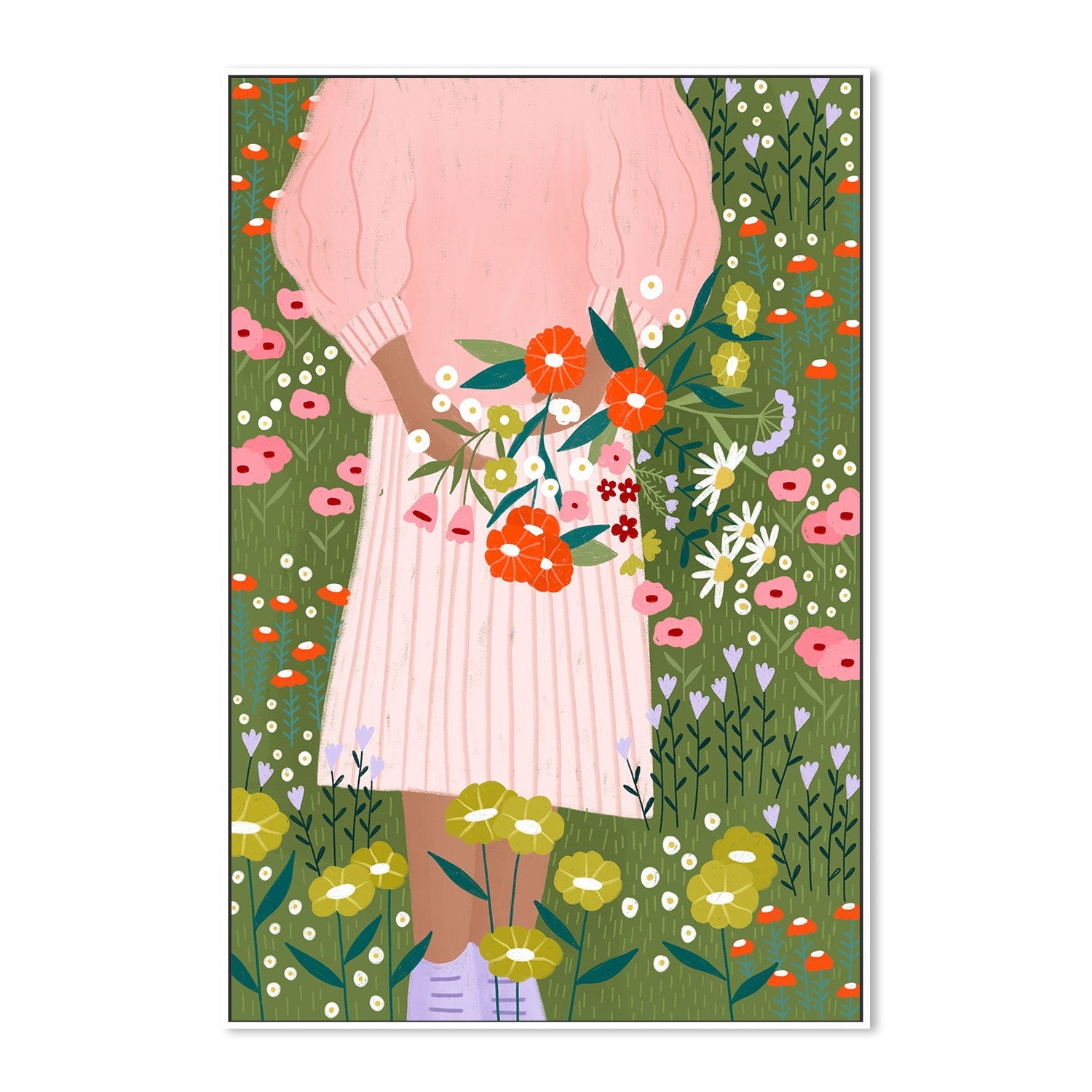 wall-art-print-canvas-poster-framed-Blossoms in Hand-5