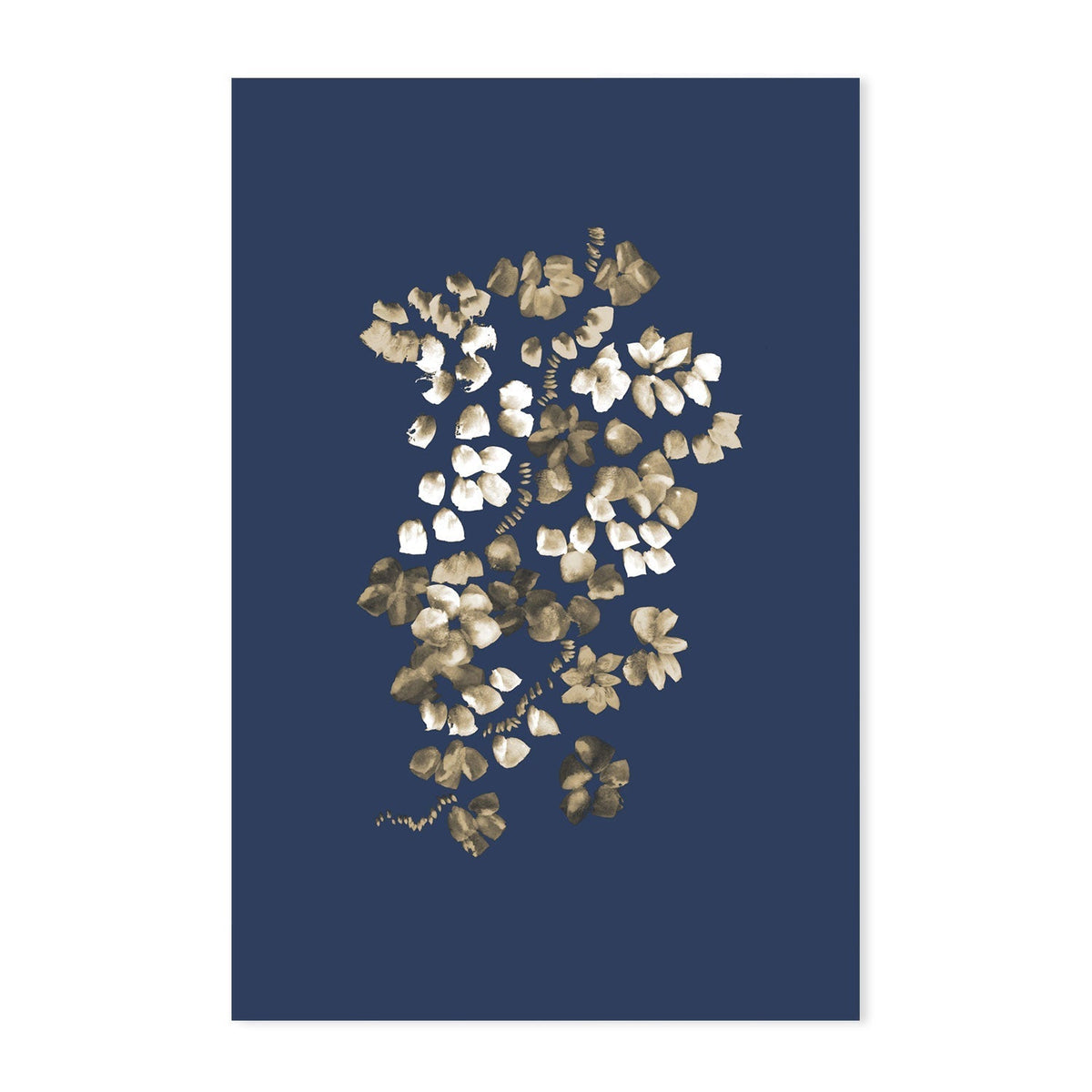 wall-art-print-canvas-poster-framed-Blossoms On A Vine, Style A & B, Set Of 2 , By Danushka Abeygoda-GIOIA-WALL-ART