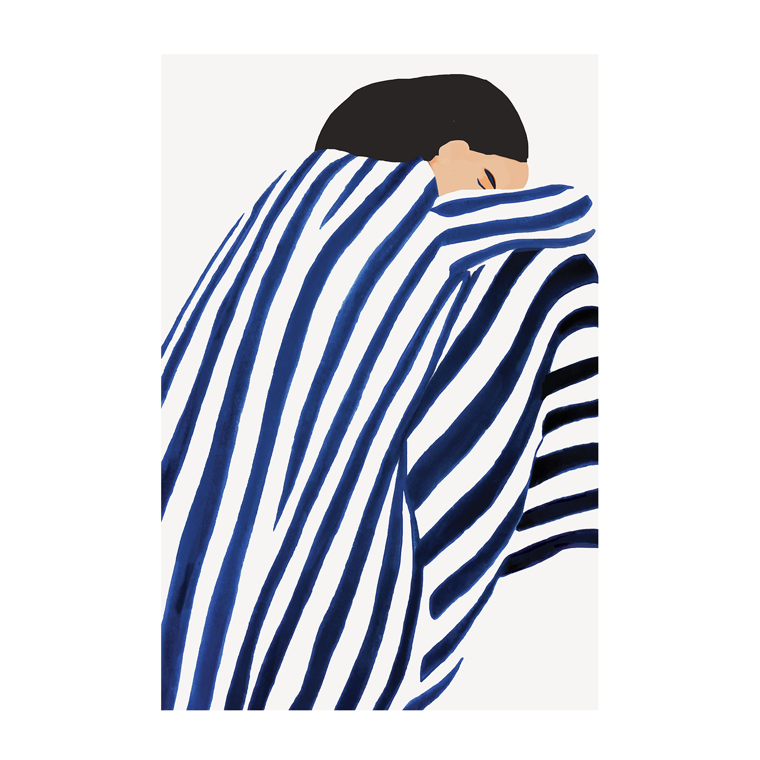 wall-art-print-canvas-poster-framed-Blue Bedtime , By Stacey Williams-1