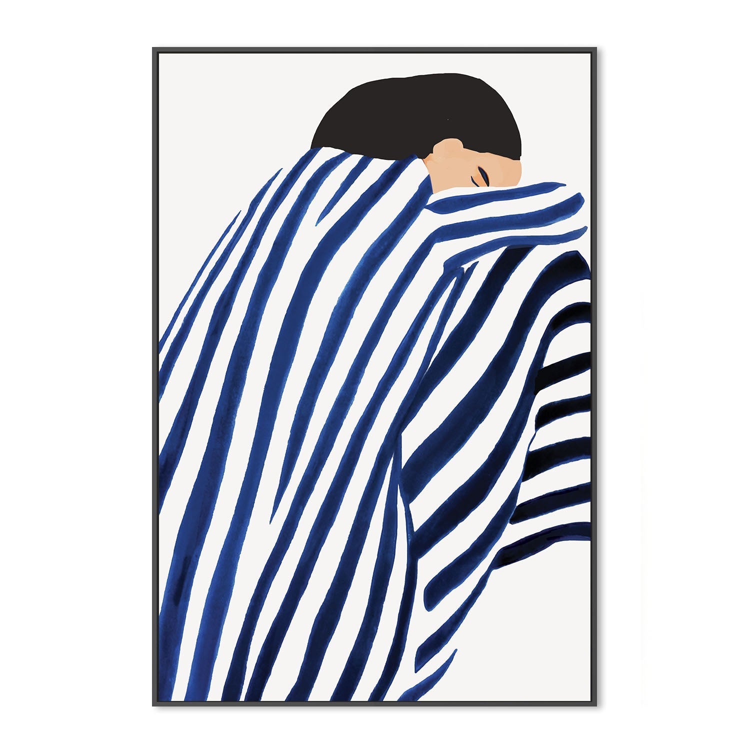 wall-art-print-canvas-poster-framed-Blue Bedtime , By Stacey Williams-3