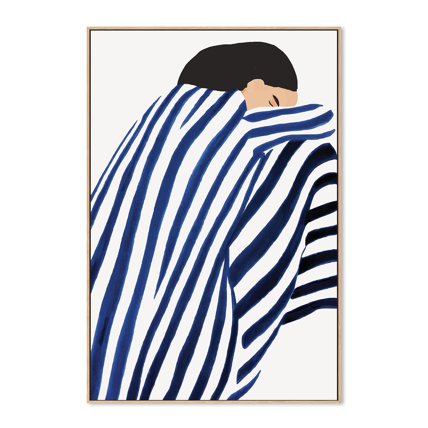 wall-art-print-canvas-poster-framed-Blue Bedtime , By Stacey Williams-4