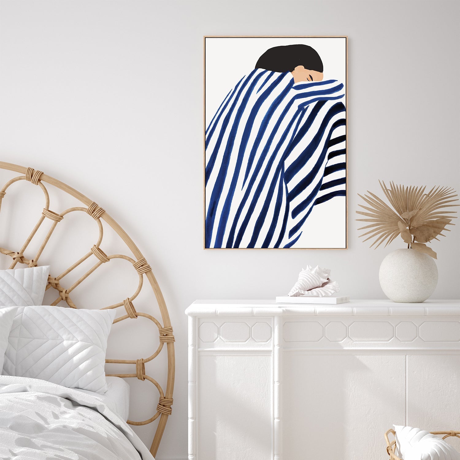 wall-art-print-canvas-poster-framed-Blue Bedtime , By Stacey Williams-7
