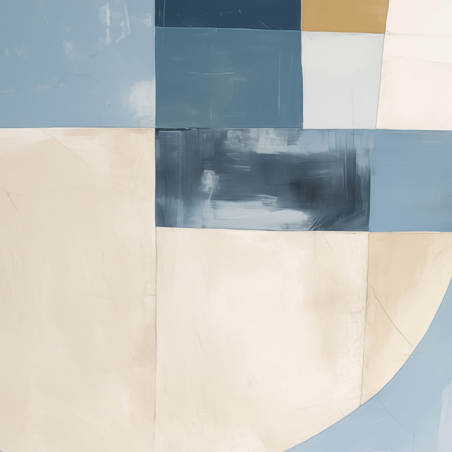 wall-art-print-canvas-poster-framed-Blue Blocks-10