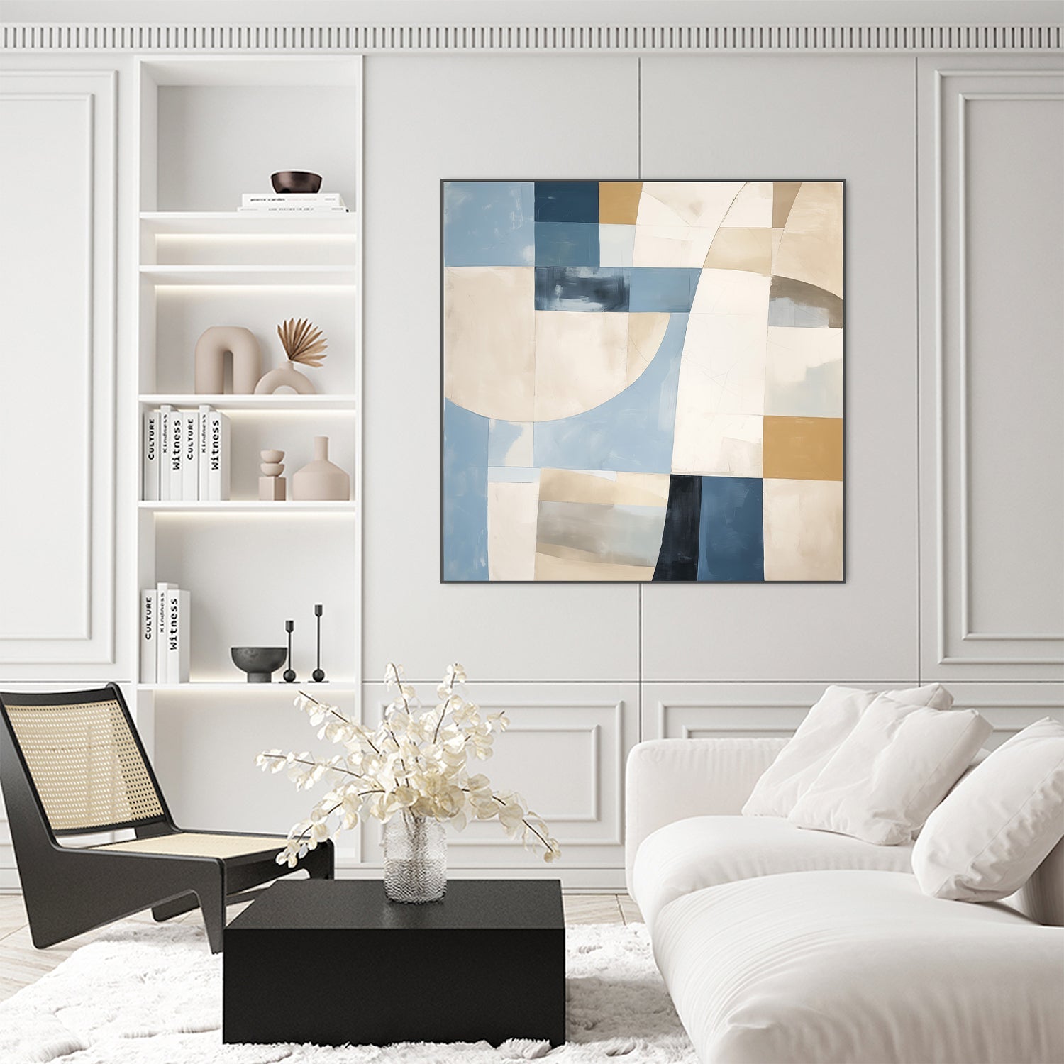 wall-art-print-canvas-poster-framed-Blue Blocks-9