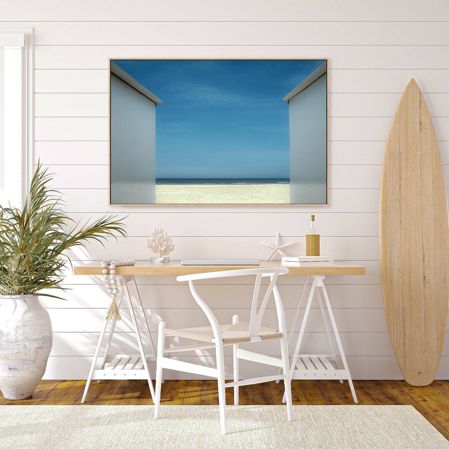 Blue Coastal Sky