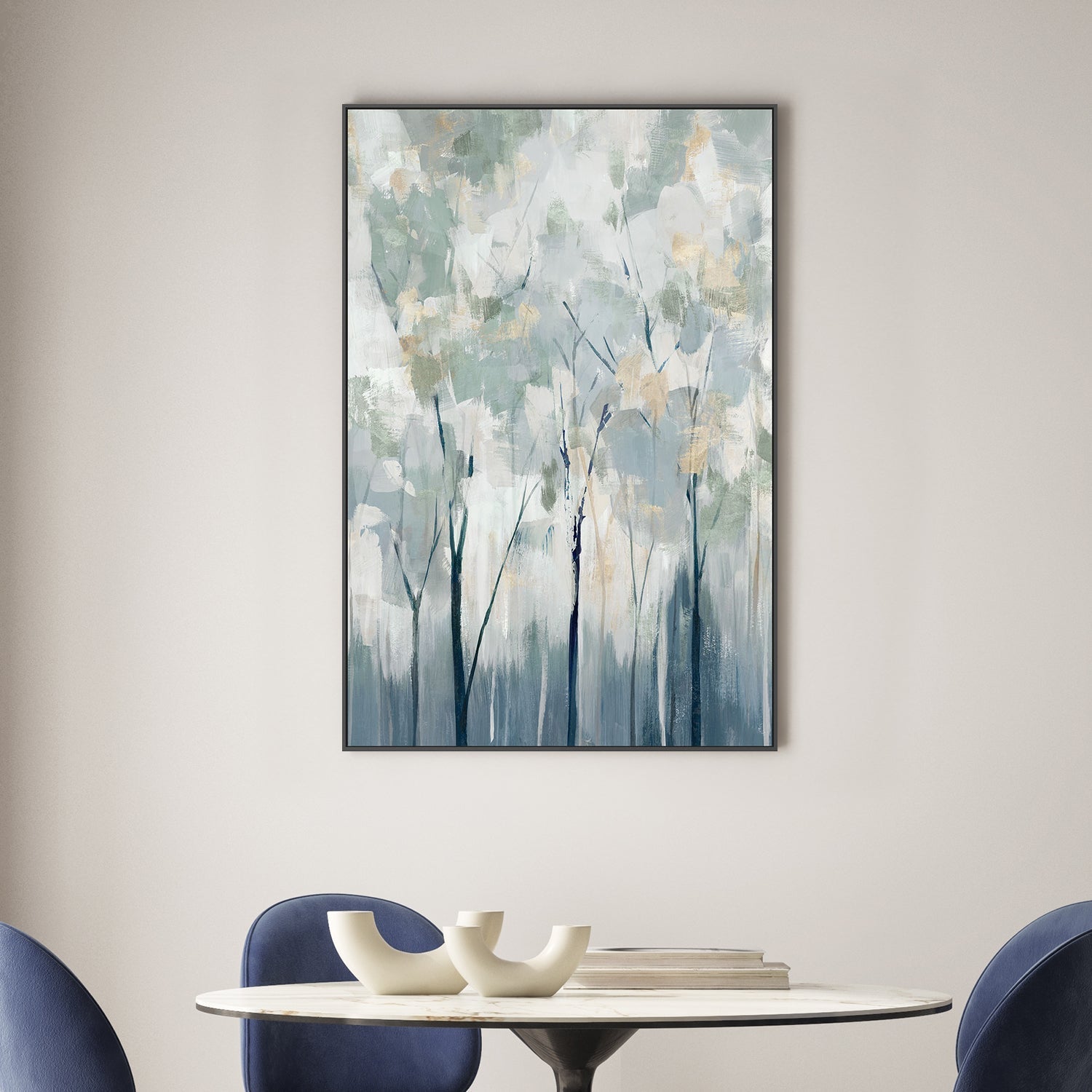 wall-art-print-canvas-poster-framed-Blue Forest Adventure, Style B , By Ian C-2