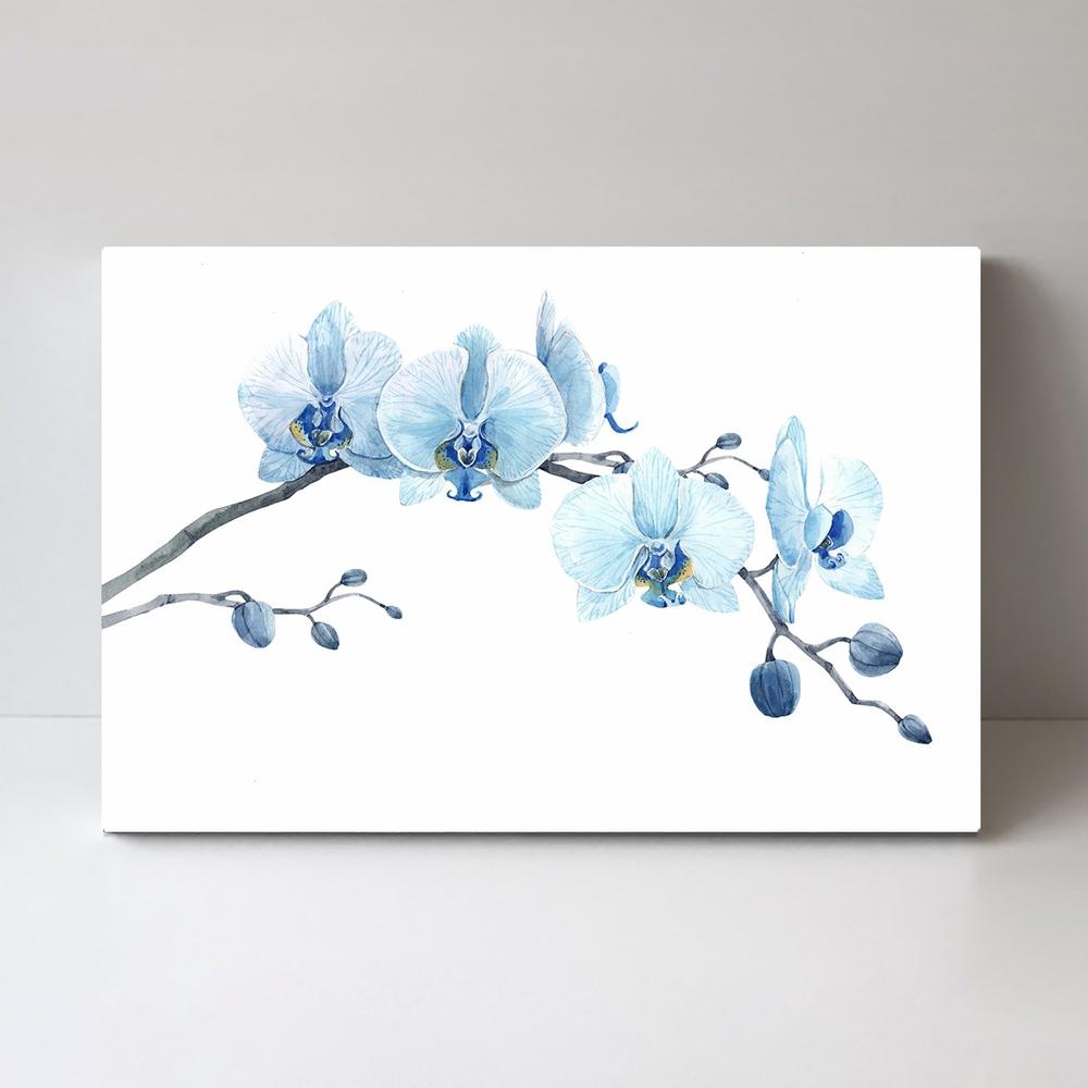 wall-art-print-canvas-poster-framed-Blue Freesia-by-Gioia Wall Art-Gioia Wall Art