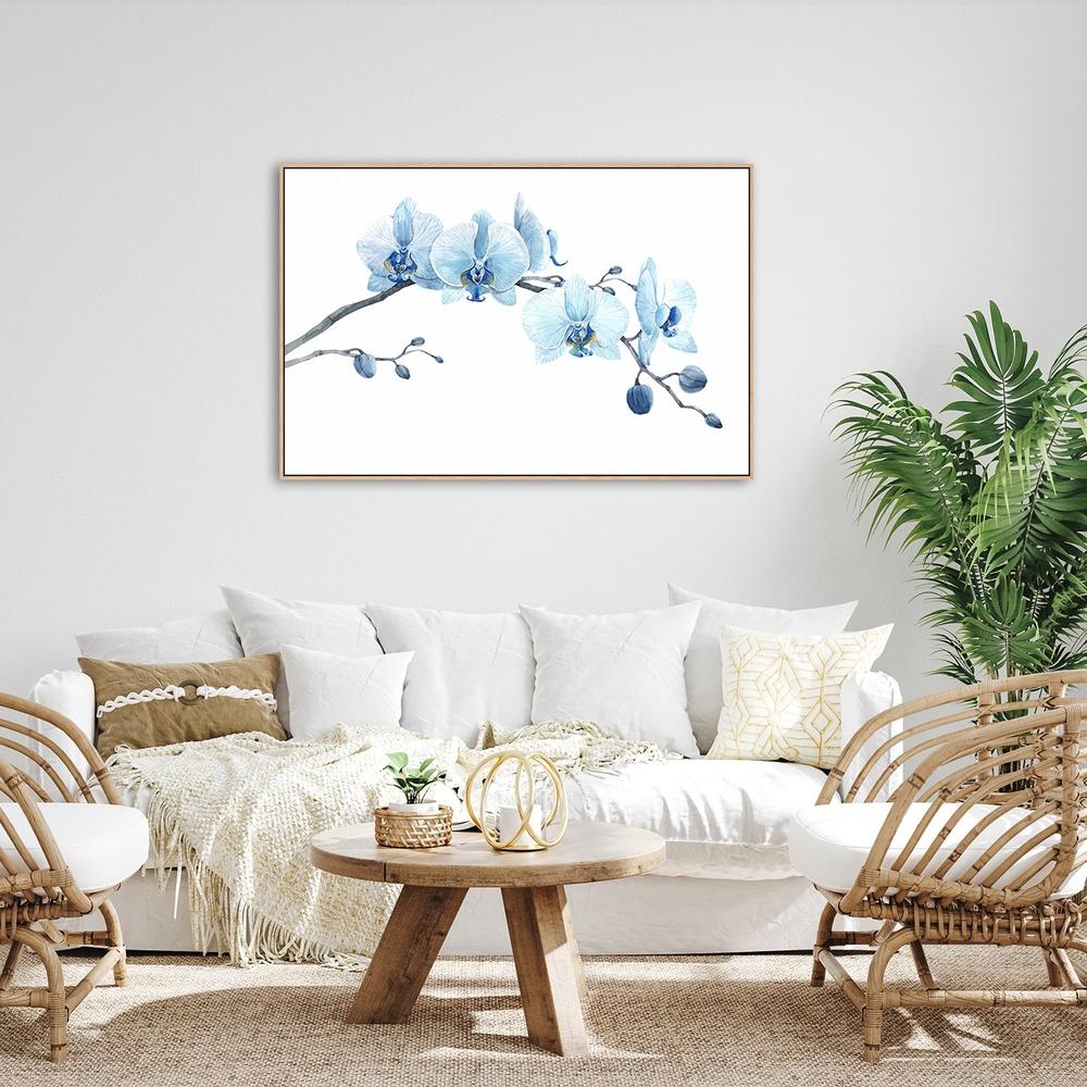 wall-art-print-canvas-poster-framed-Blue Freesia-by-Gioia Wall Art-Gioia Wall Art