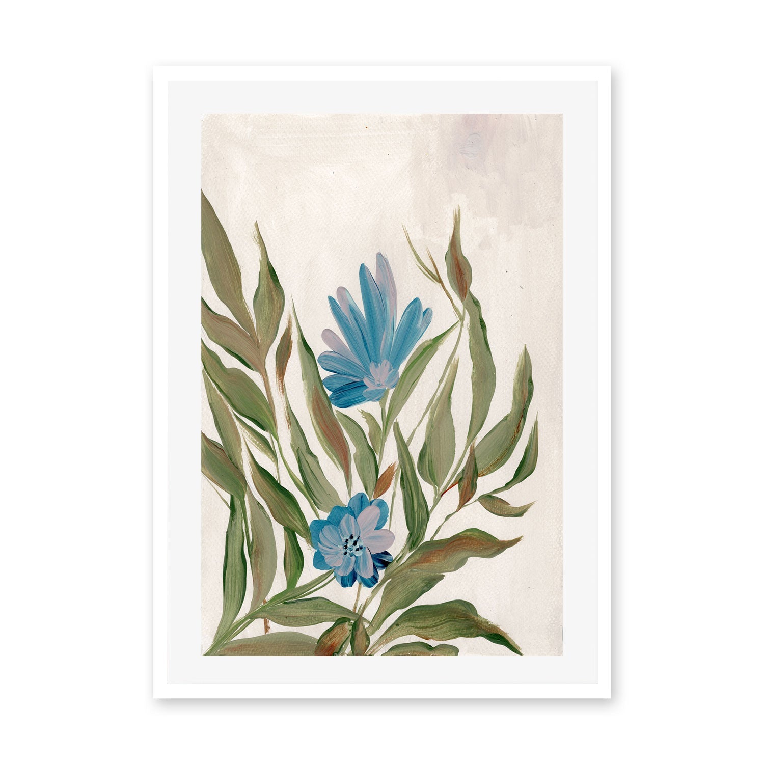 wall-art-print-canvas-poster-framed-Blue Hues Of Spring , By Nikita Jariwala-GIOIA-WALL-ART