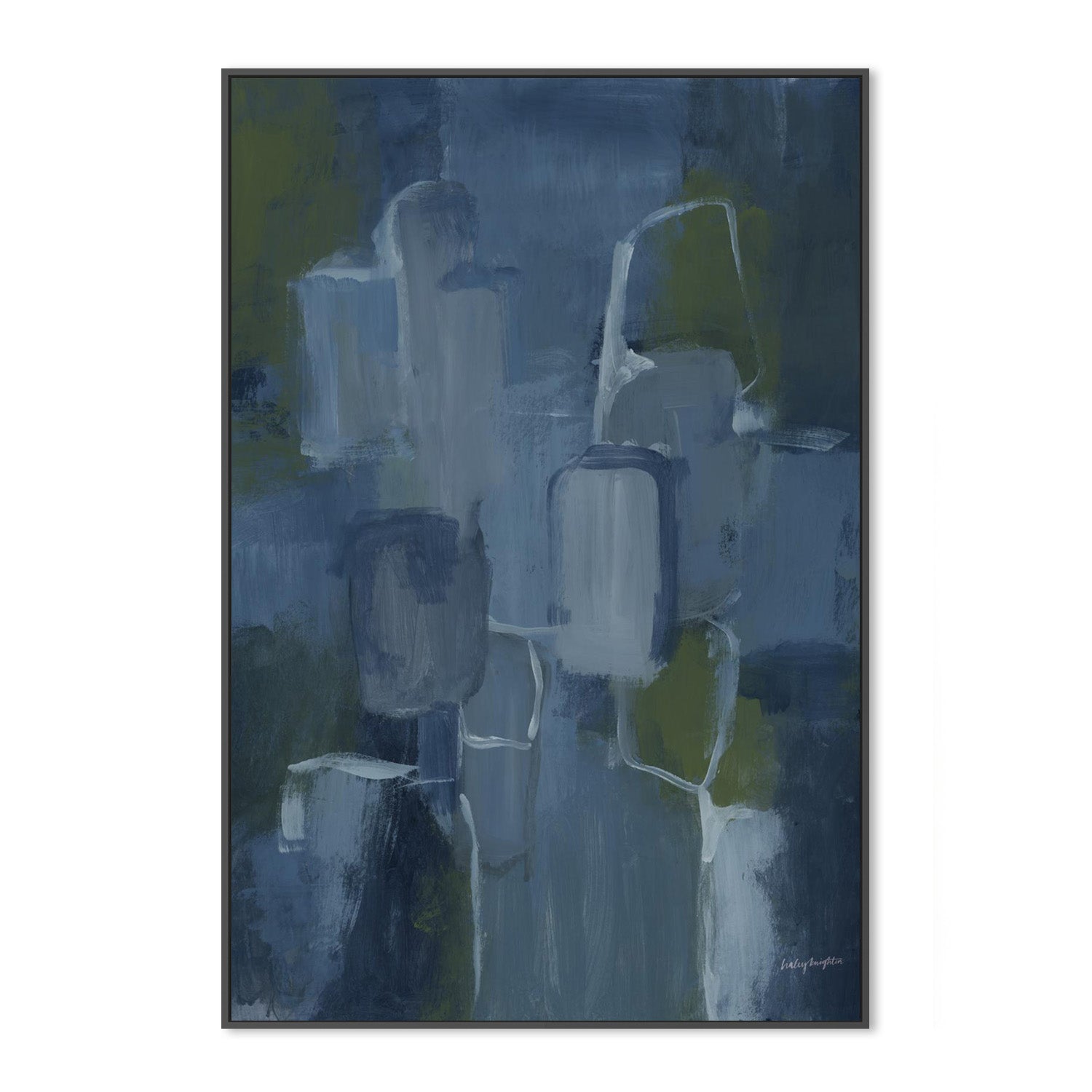 wall-art-print-canvas-poster-framed-Blue Jean Baby, Style A-3