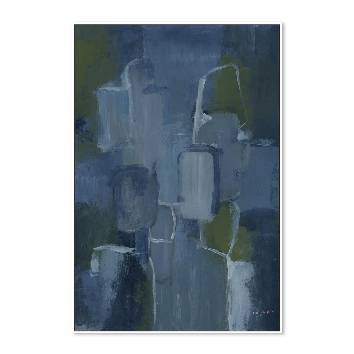 wall-art-print-canvas-poster-framed-Blue Jean Baby, Style A-5