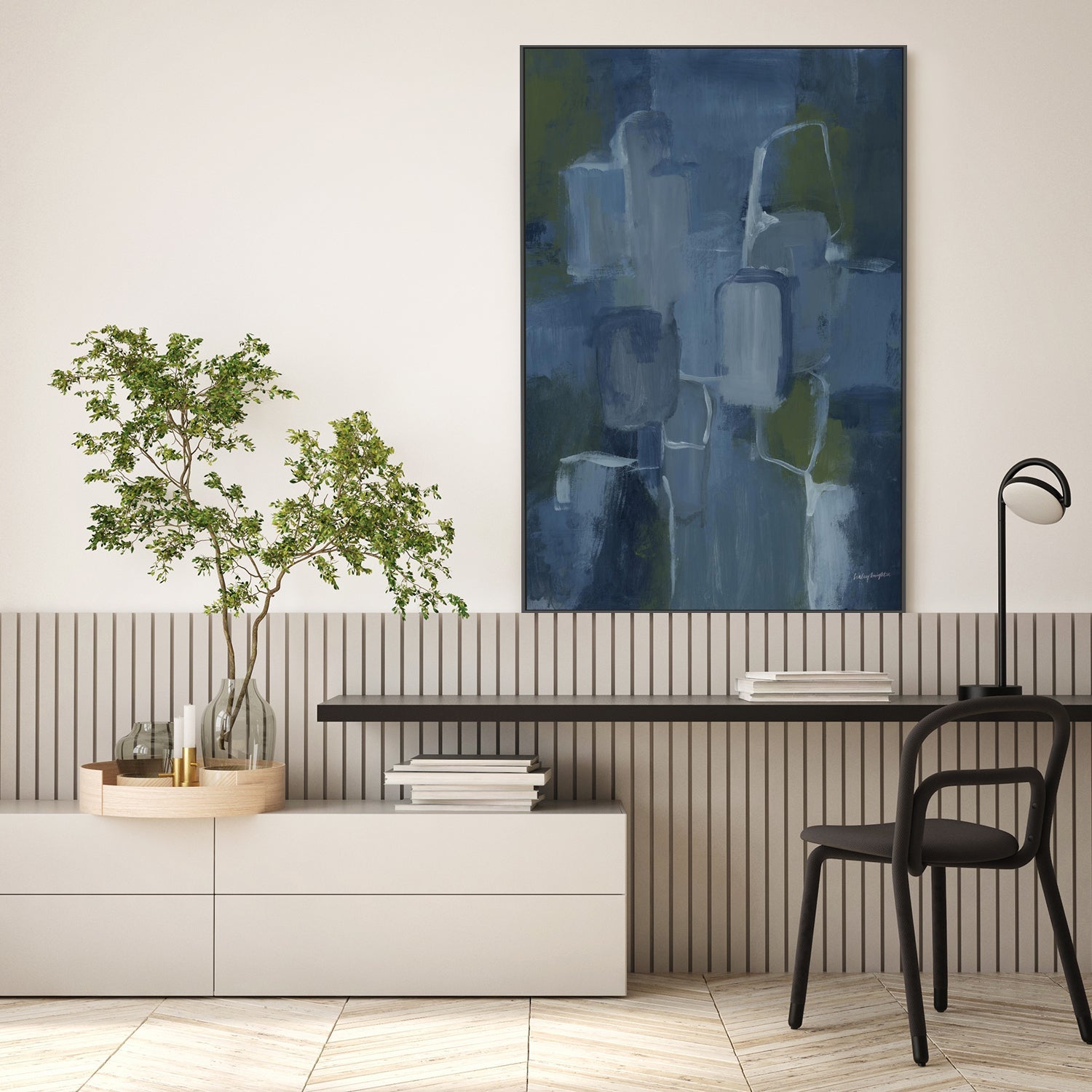 wall-art-print-canvas-poster-framed-Blue Jean Baby, Style A-9