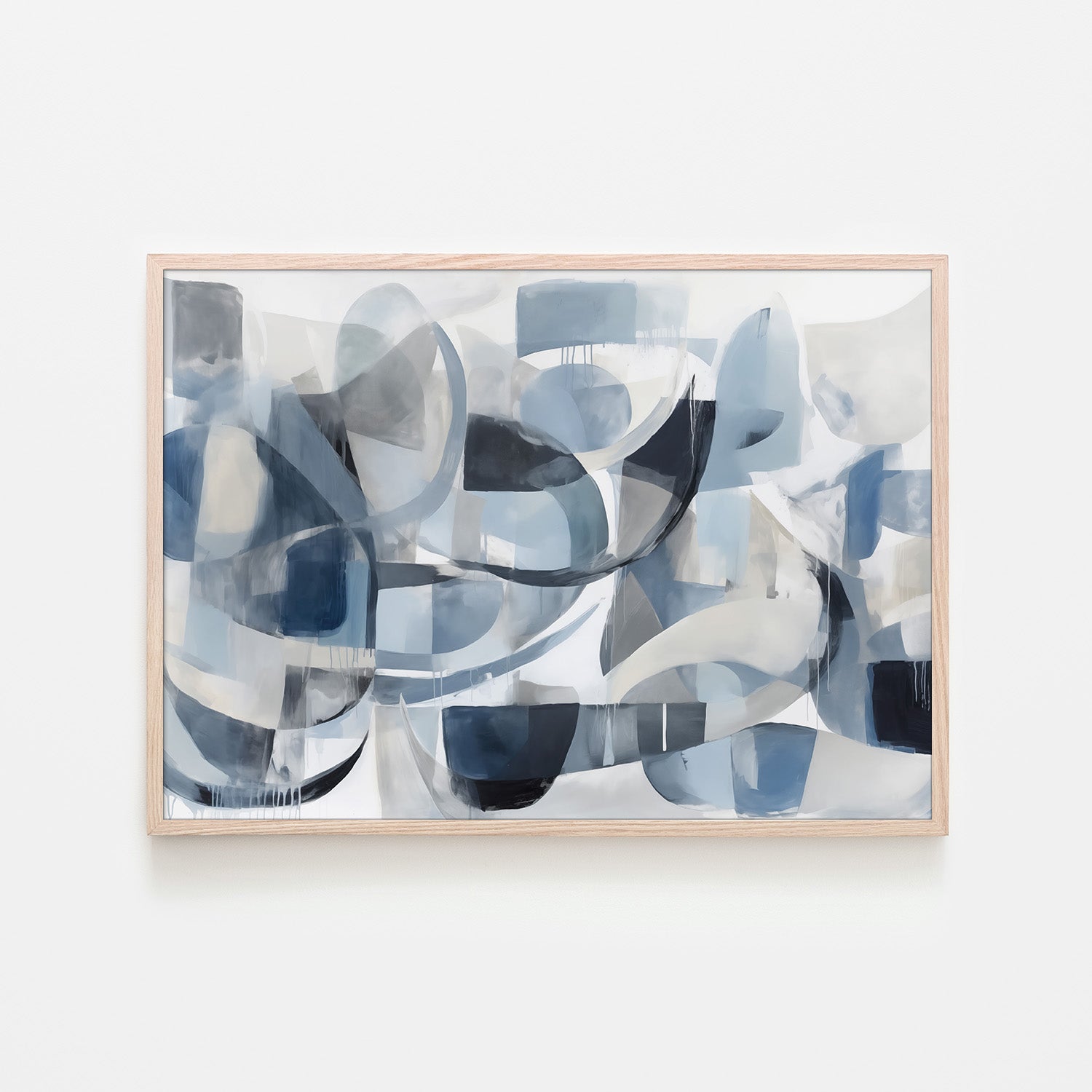 wall-art-print-canvas-poster-framed-Blue motion-6