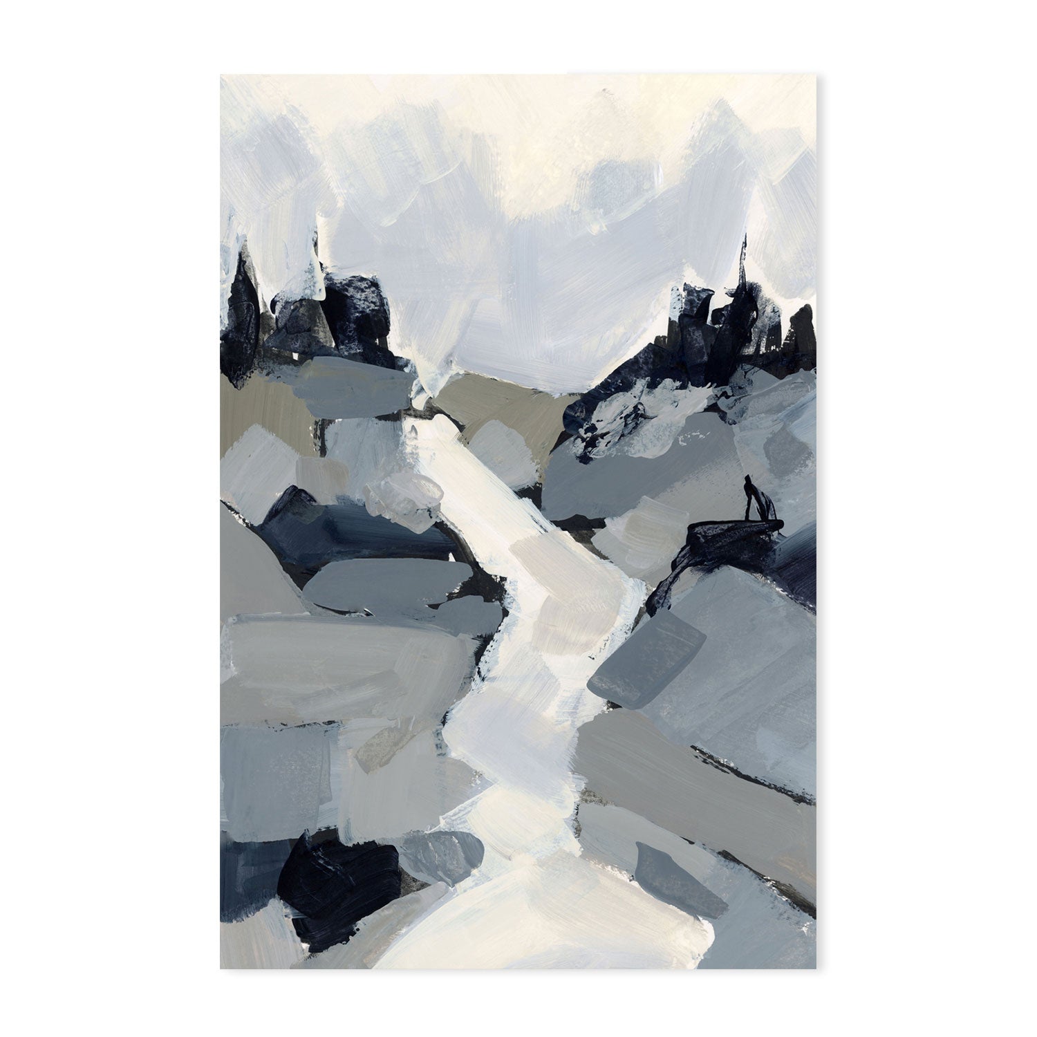 wall-art-print-canvas-poster-framed-Blue Mountains, Style C-by-Emily Wood-Gioia Wall Art