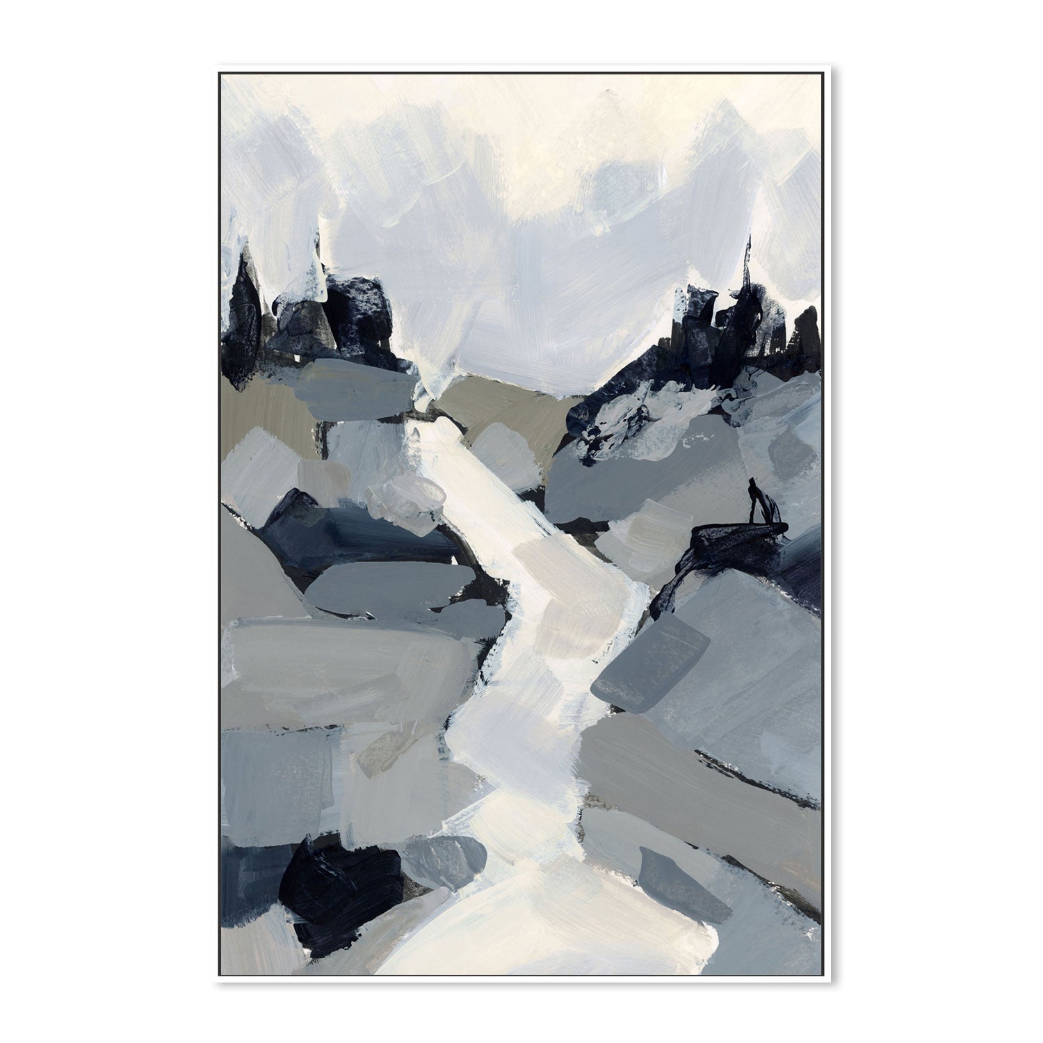 wall-art-print-canvas-poster-framed-Blue Mountains, Style C-by-Emily Wood-Gioia Wall Art