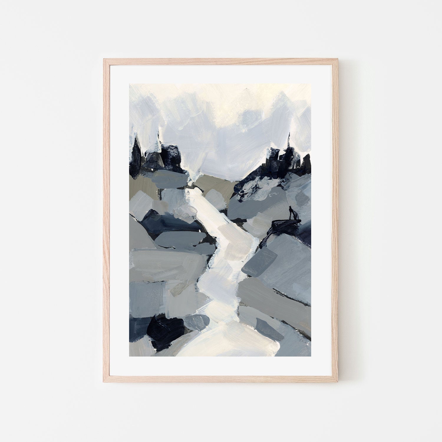 wall-art-print-canvas-poster-framed-Blue Mountains, Style C-by-Emily Wood-Gioia Wall Art