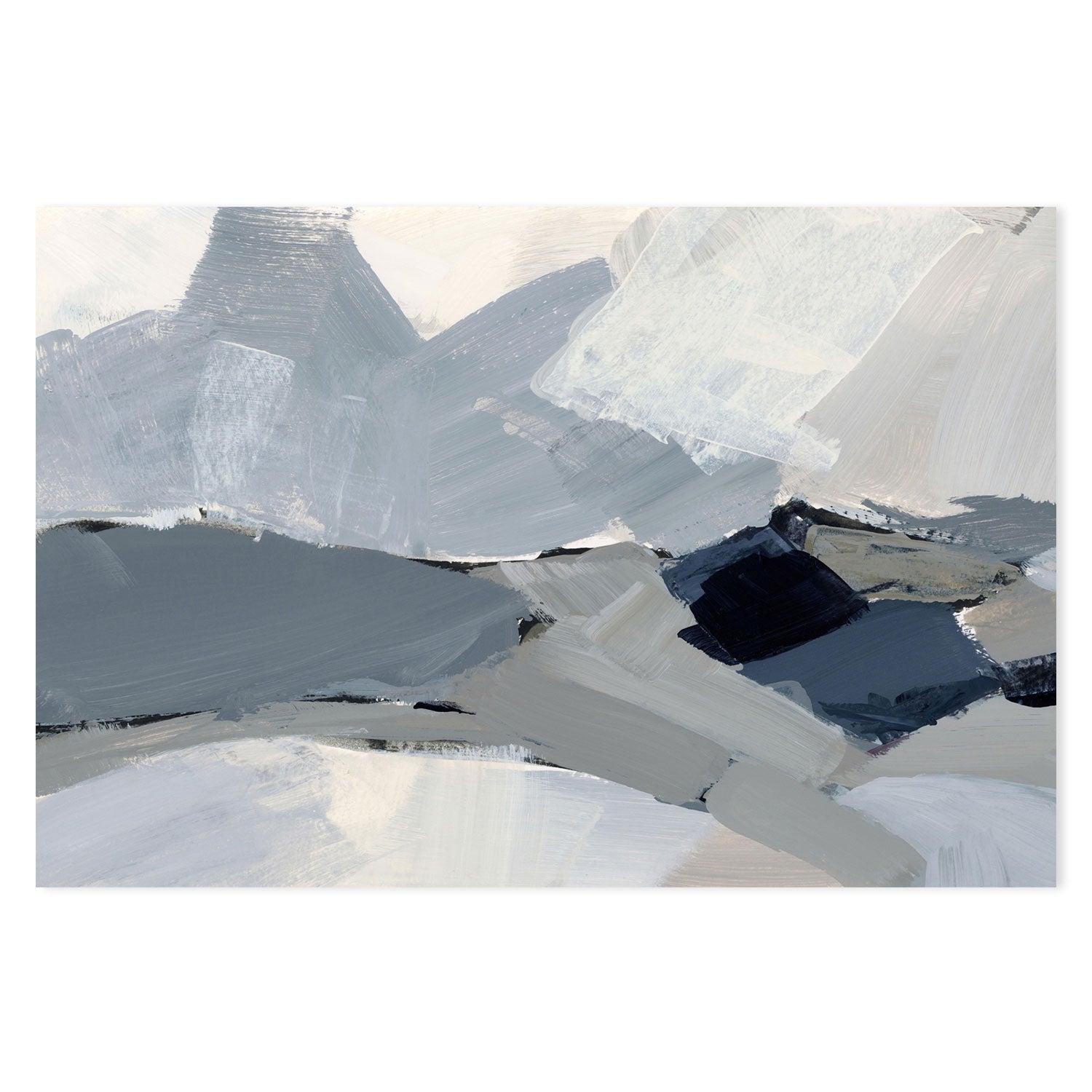 wall-art-print-canvas-poster-framed-Blue Mountains, Style G-by-Emily Wood-Gioia Wall Art