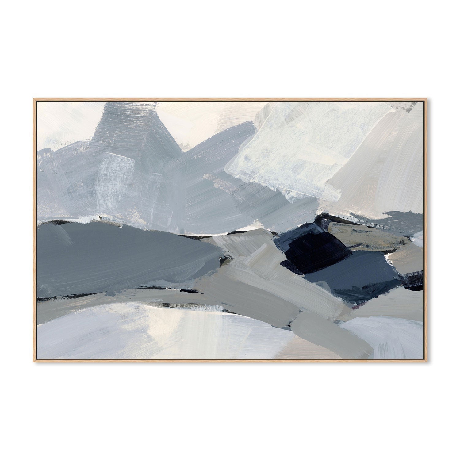 wall-art-print-canvas-poster-framed-Blue Mountains, Style G-by-Emily Wood-Gioia Wall Art