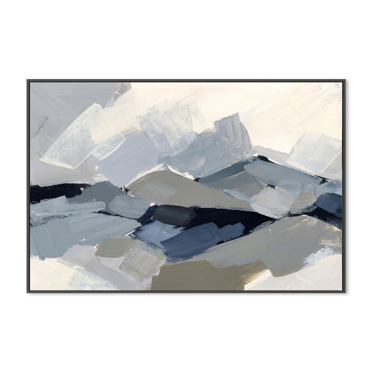 wall-art-print-canvas-poster-framed-Blue Mountains, Style H-by-Emily Wood-Gioia Wall Art