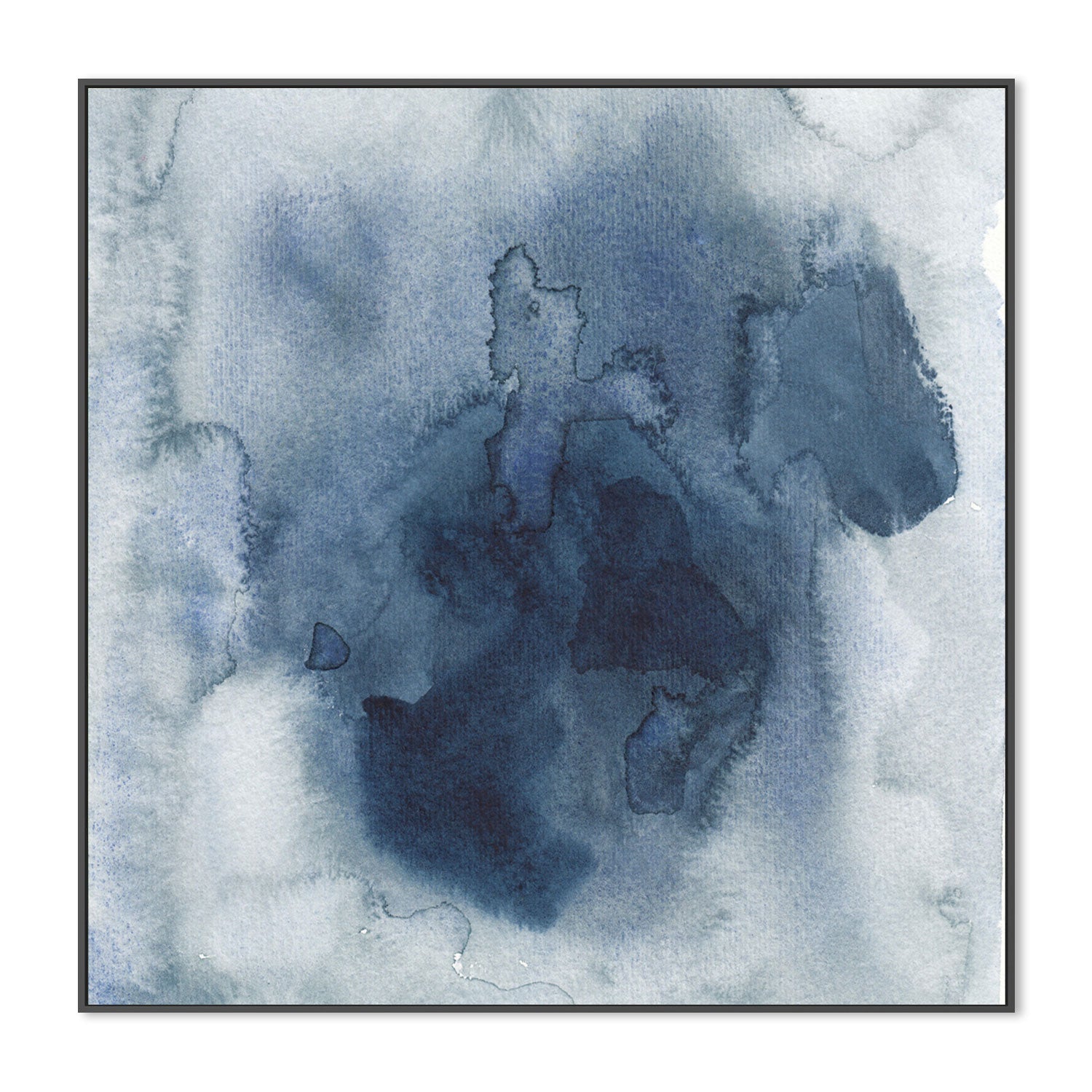 wall-art-print-canvas-poster-framed-Blue Nebula, Style B-by-Emily Wood-Gioia Wall Art