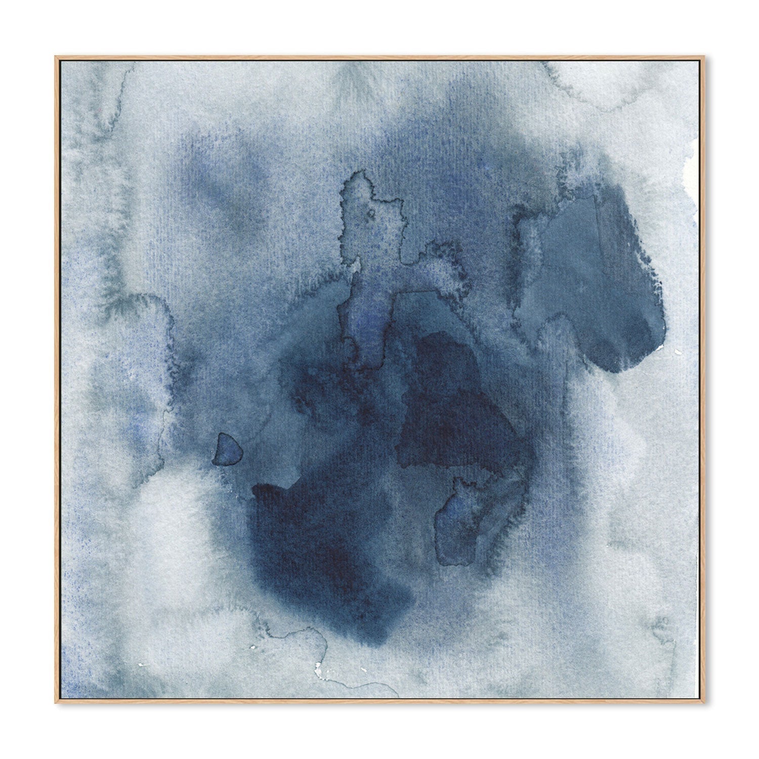 wall-art-print-canvas-poster-framed-Blue Nebula, Style B-by-Emily Wood-Gioia Wall Art