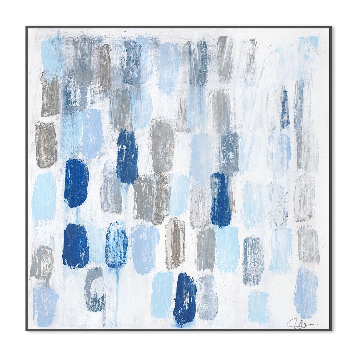 wall-art-print-canvas-poster-framed-Blue Order , By Filippoloco-3