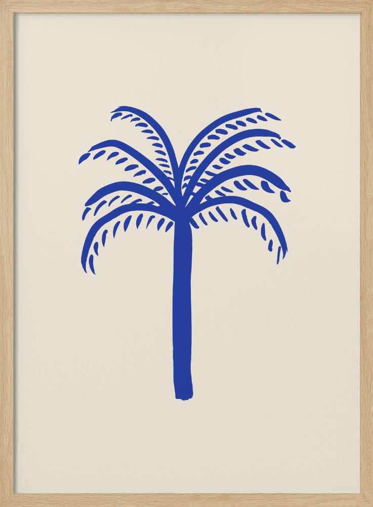 wall-art-print-canvas-poster-framed-Blue Palm-4