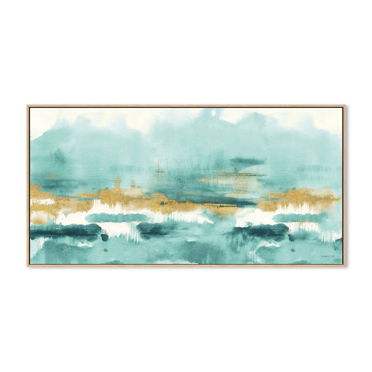 wall-art-print-canvas-poster-framed-Blue Saffron-by-Danhui Nai-Gioia Wall Art