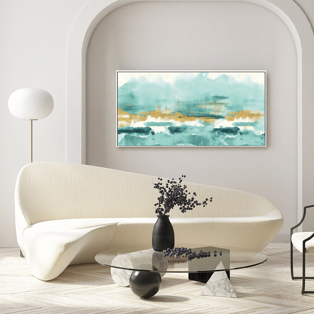 wall-art-print-canvas-poster-framed-Blue Saffron-by-Danhui Nai-Gioia Wall Art