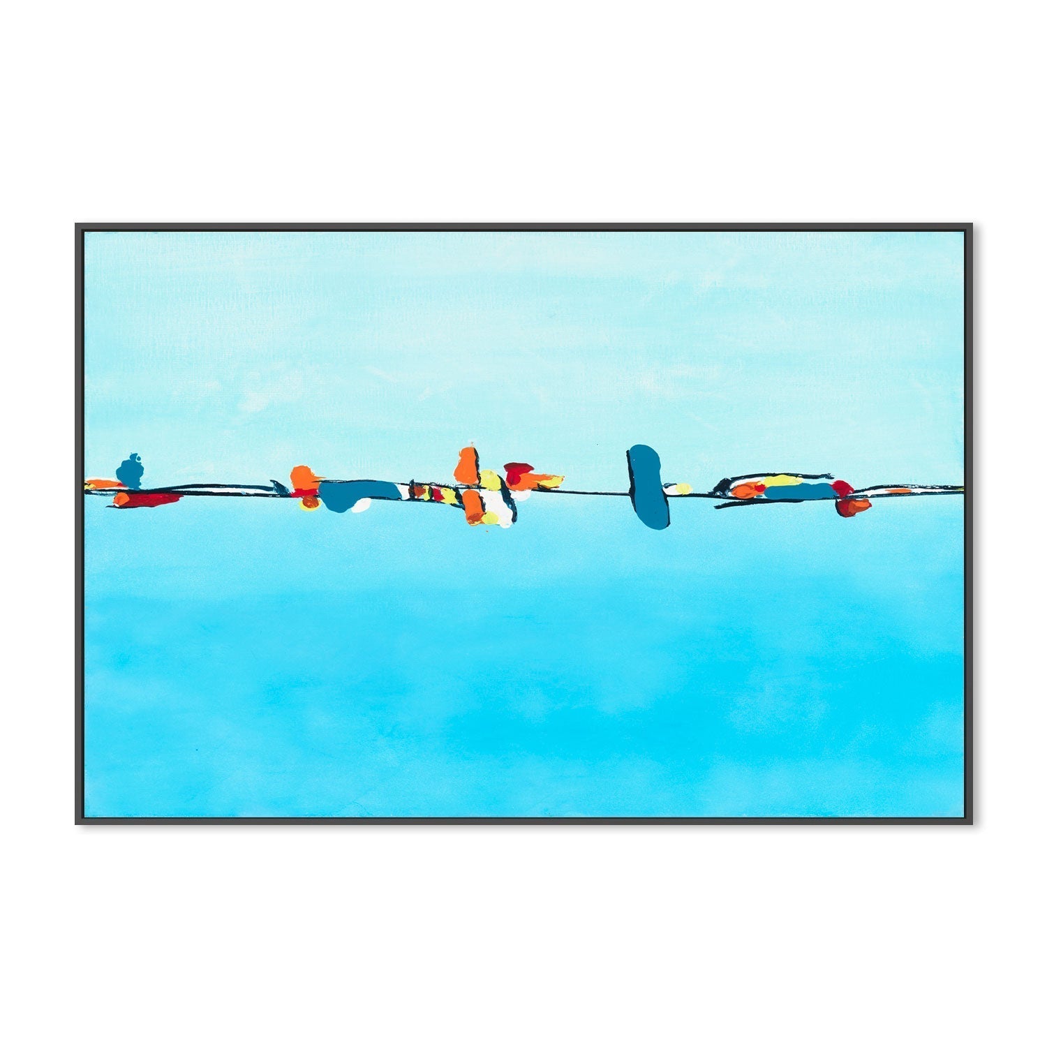 wall-art-print-canvas-poster-framed-Blue Skies , By Belinda Stone-GIOIA-WALL-ART