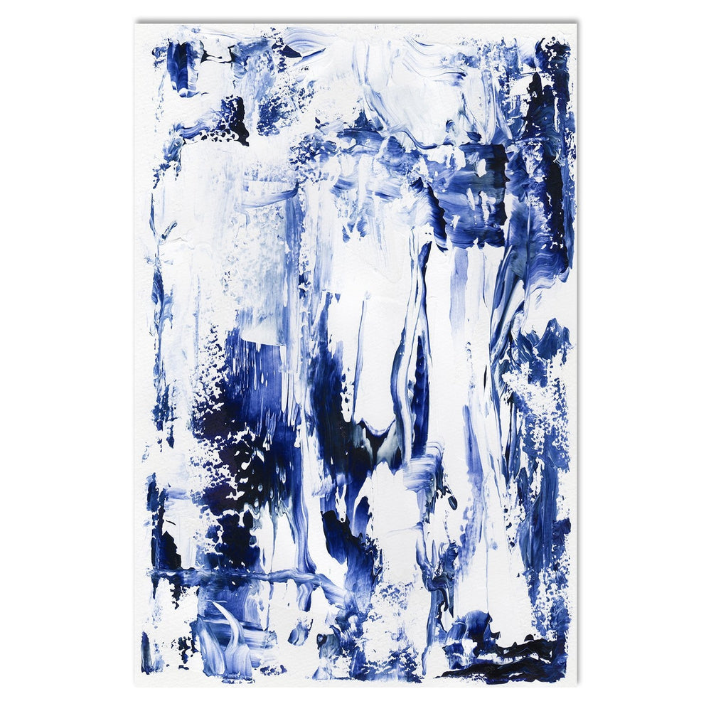 wall-art-print-canvas-poster-framed-Blue White-by-Danushka Abeygoda-Gioia Wall Art