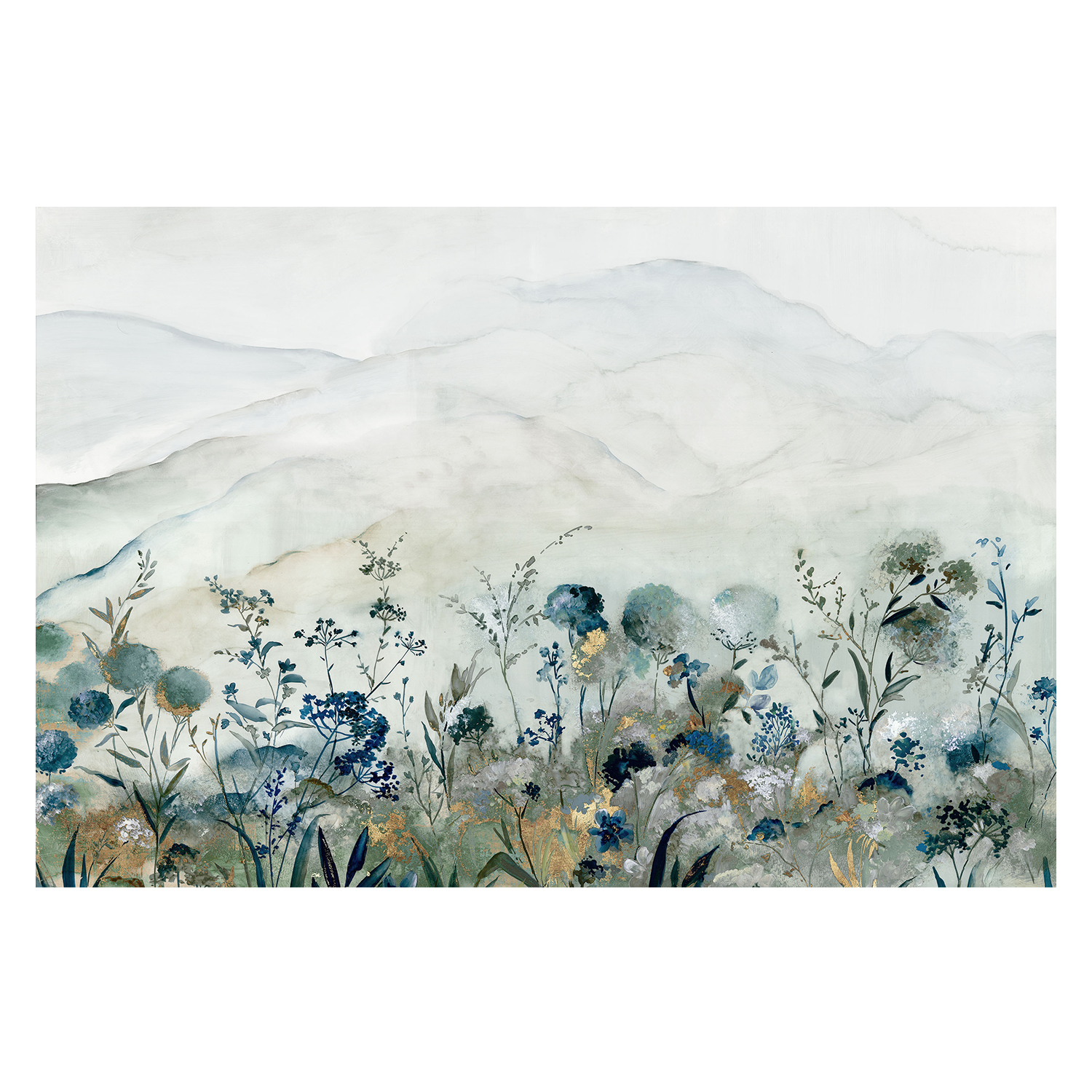 wall-art-print-canvas-poster-framed-Bluebell Field-1