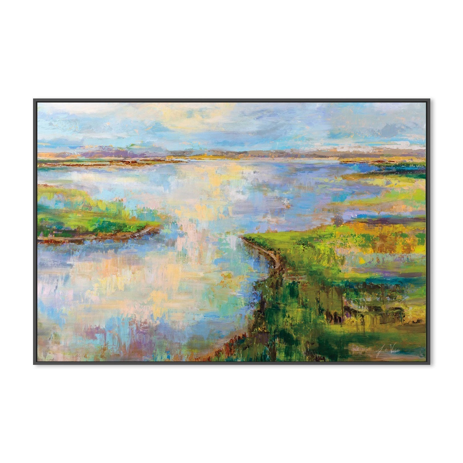 wall-art-print-canvas-poster-framed-Blush-by-Jeanette Vertentes-Gioia Wall Art