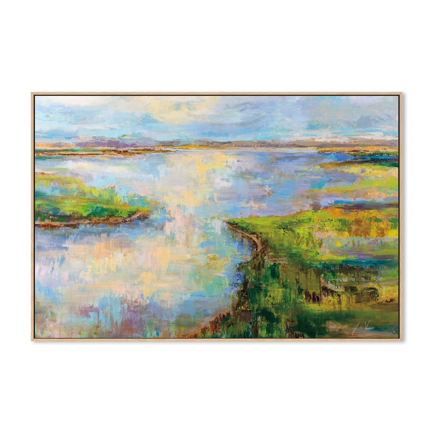 wall-art-print-canvas-poster-framed-Blush-by-Jeanette Vertentes-Gioia Wall Art