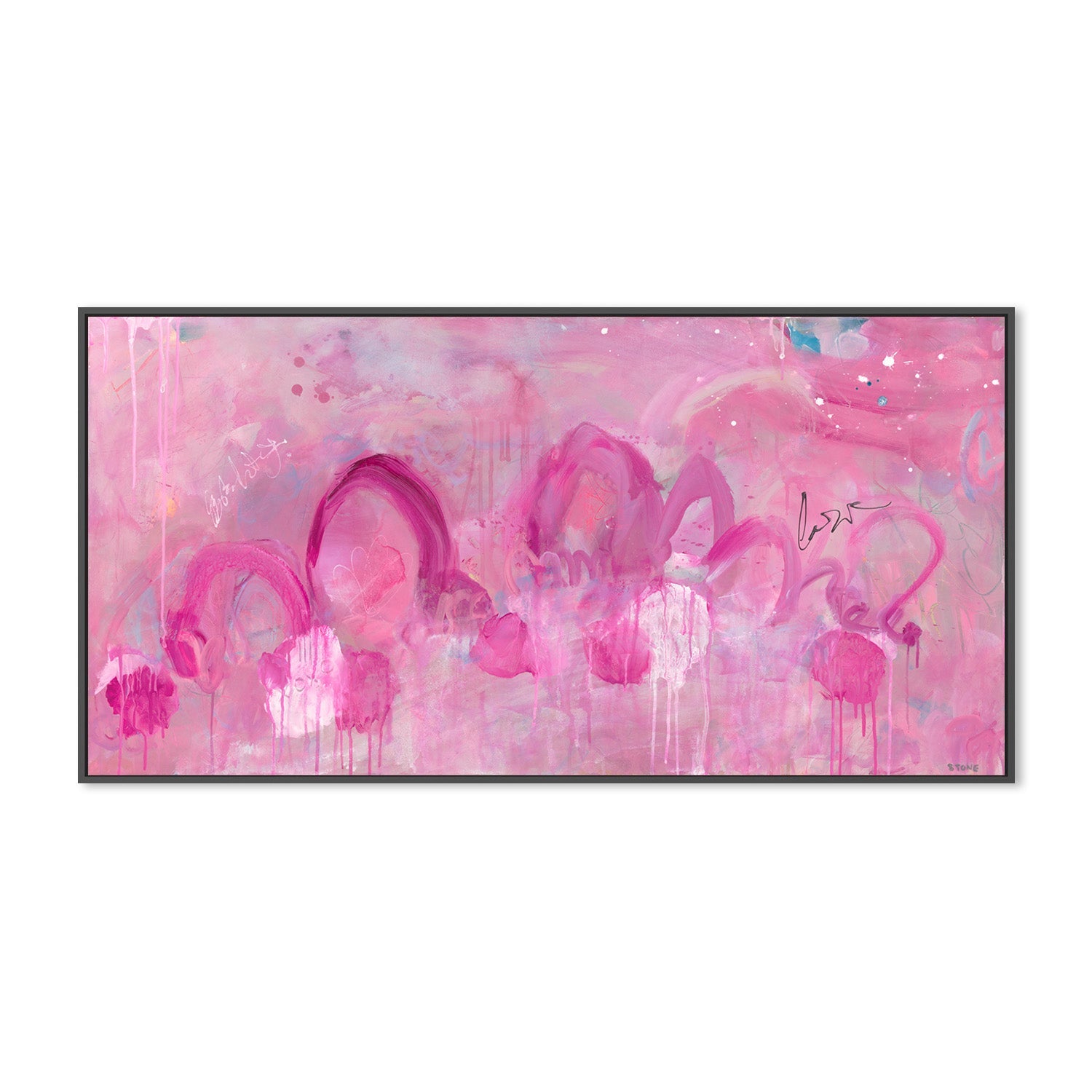 wall-art-print-canvas-poster-framed-Blush Garden-3