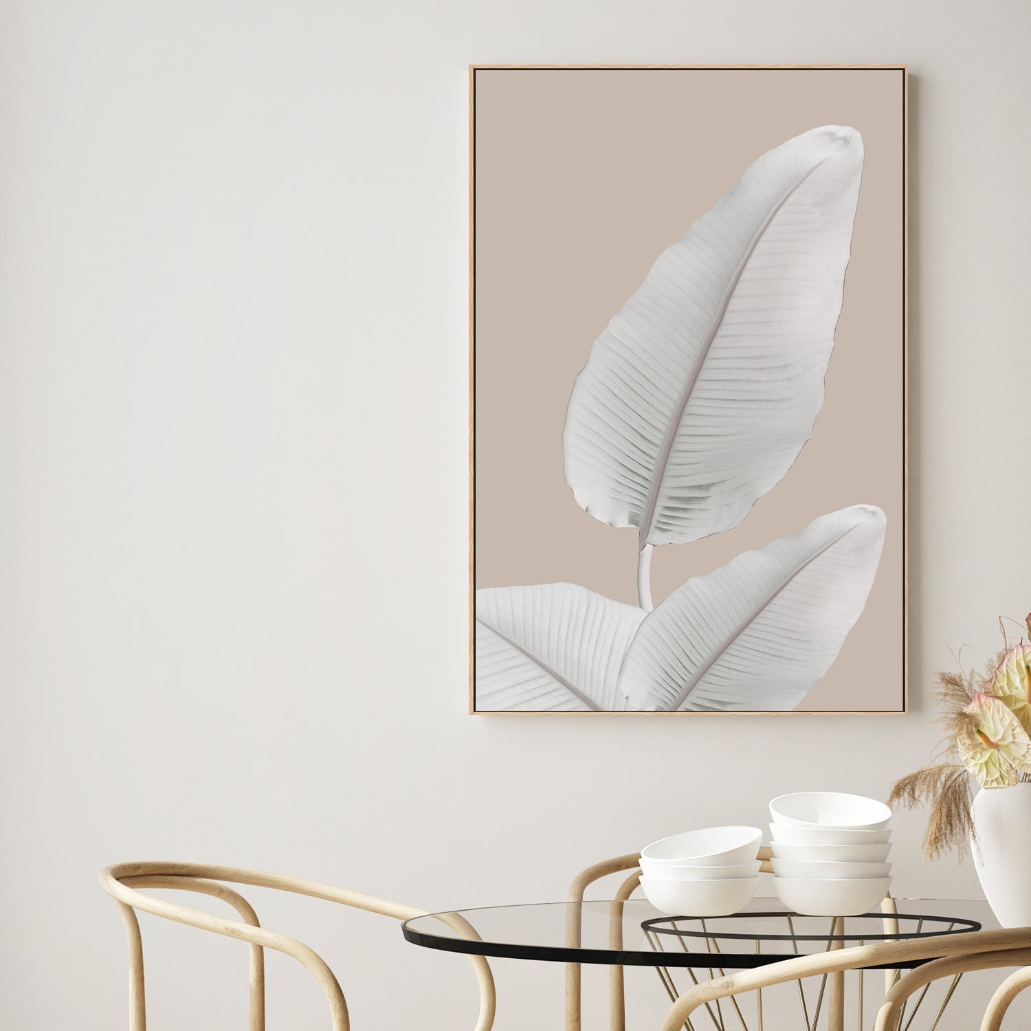 wall-art-print-canvas-poster-framed-Blush Paradise, Style B , By Danny Singh-2