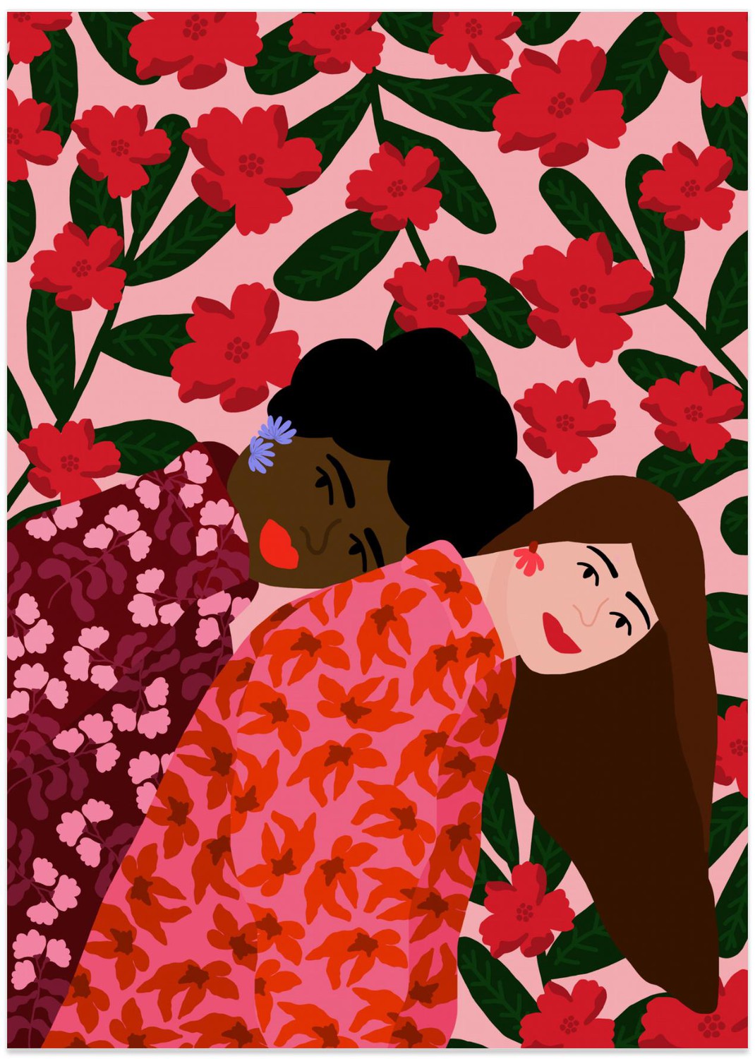 Blushing Companions , By Rafaela Mascaro