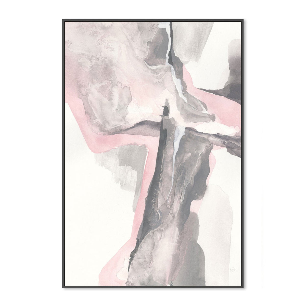 wall-art-print-canvas-poster-framed-Blushing Grey, Style B-by-Chris Paschke-Gioia Wall Art