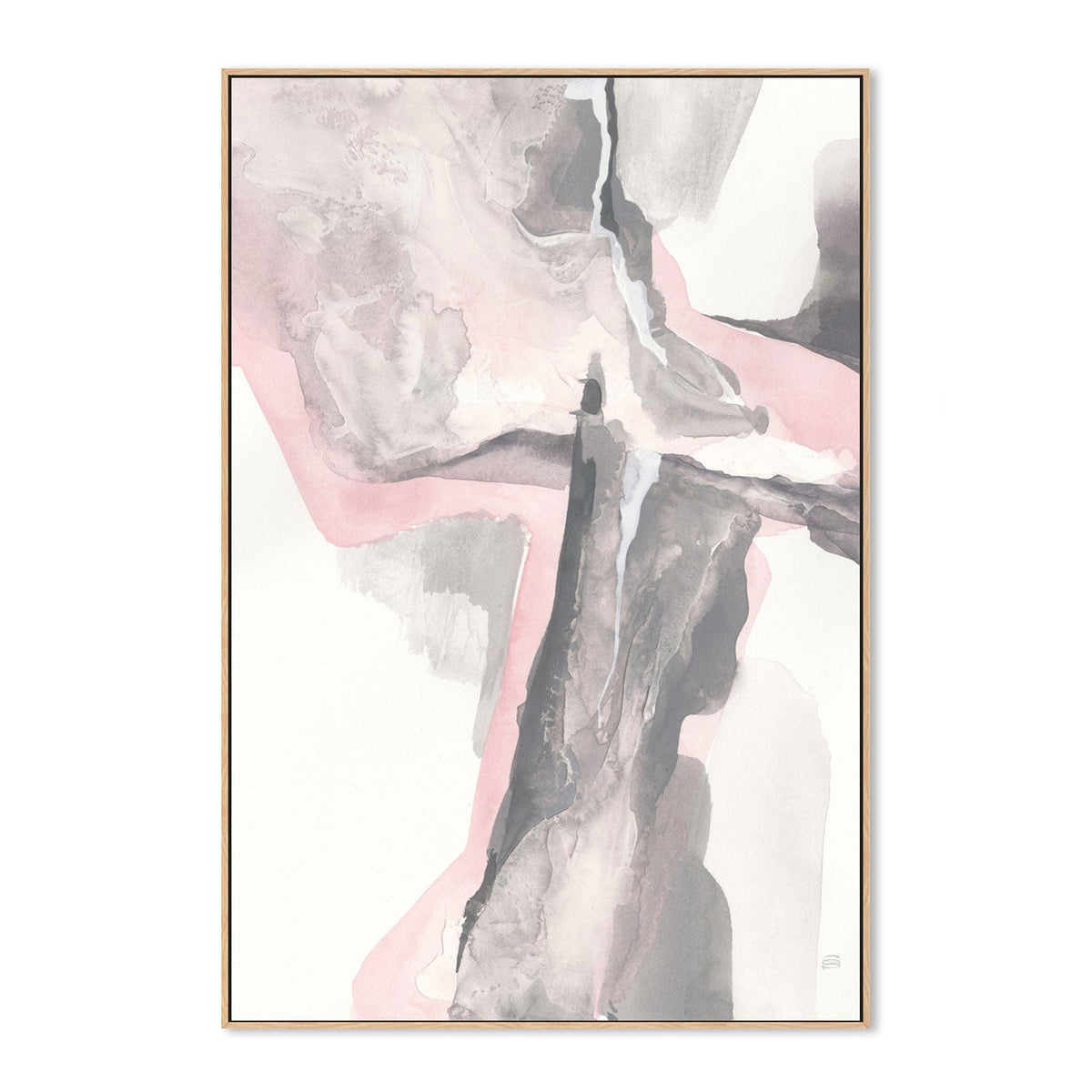 wall-art-print-canvas-poster-framed-Blushing Grey, Style B-by-Chris Paschke-Gioia Wall Art