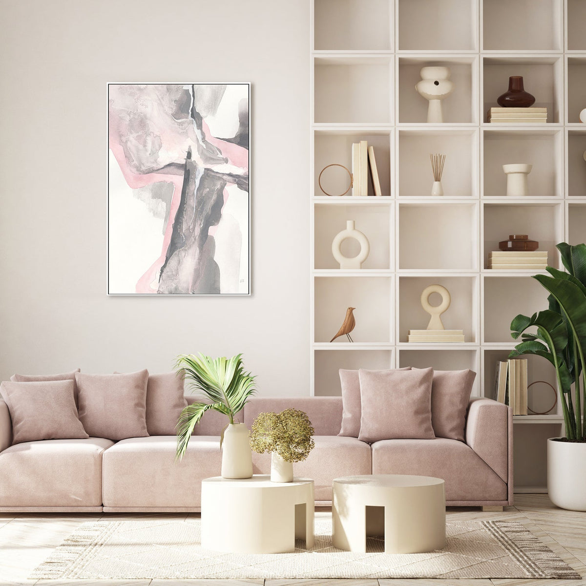 wall-art-print-canvas-poster-framed-Blushing Grey, Style B-by-Chris Paschke-Gioia Wall Art