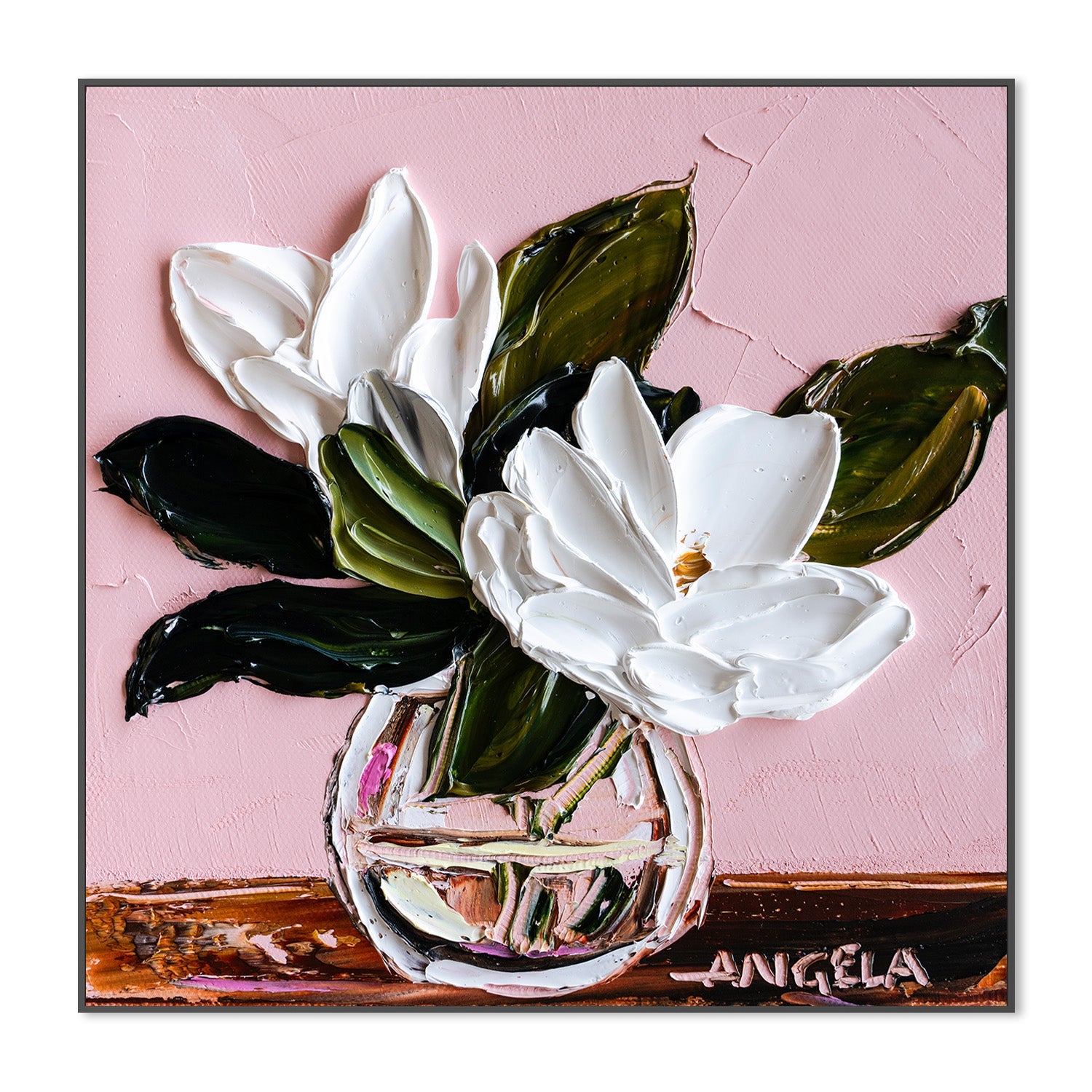 wall-art-print-canvas-poster-framed-Blushing Magnolia-3