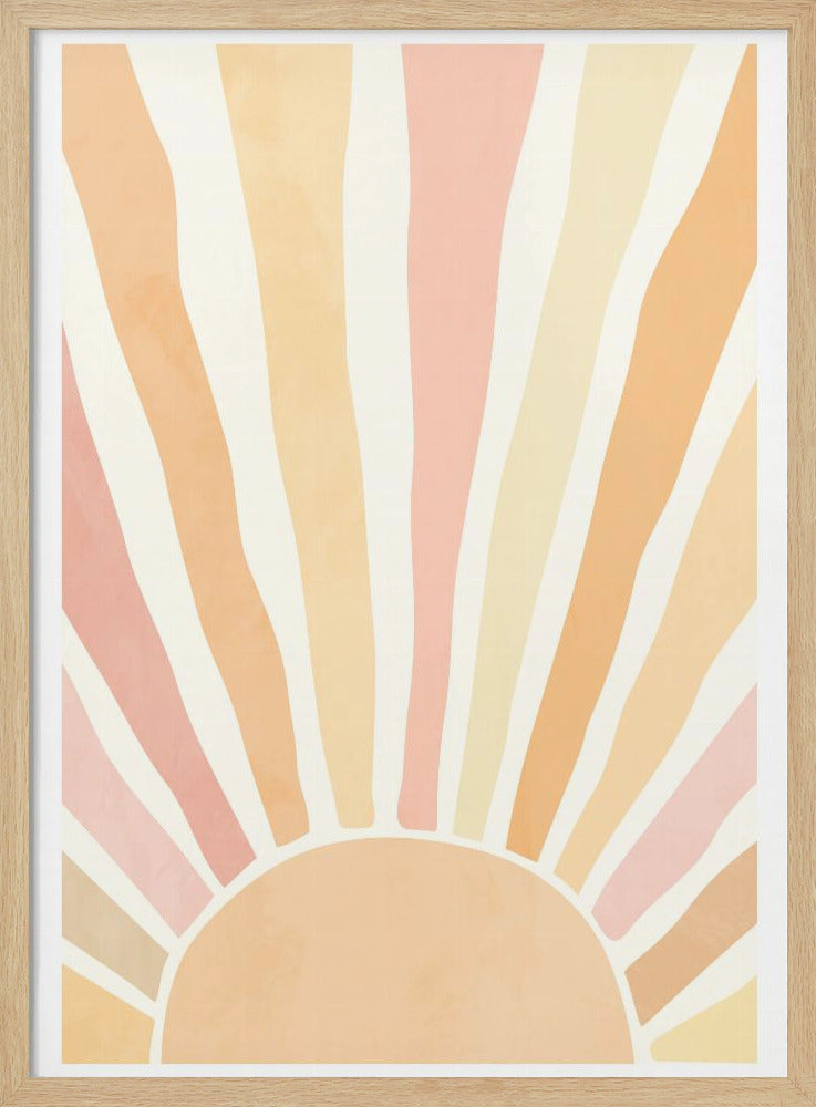wall-art-print-canvas-poster-framed-Boho sunrise , By Sarah Manovski-1