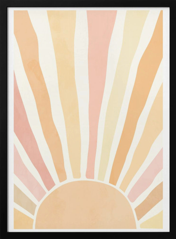 wall-art-print-canvas-poster-framed-Boho sunrise , By Sarah Manovski-2